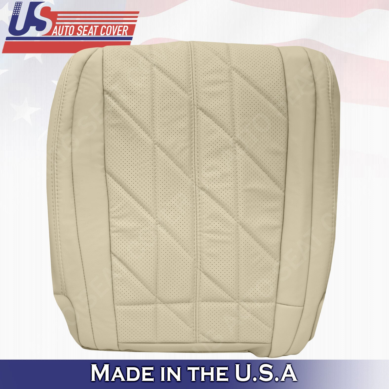 2009 to 2017 For Infinity FX35 FX37 Passenger Bottom Leather Seat Cover Tan