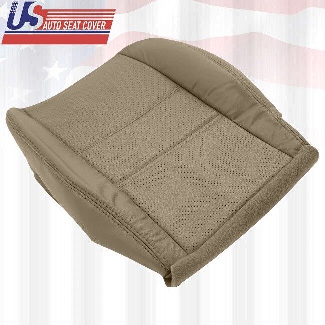2001 2002 Driver & Passenger Bottom Leather Seat Cover For Nissan Pathfinder TAN