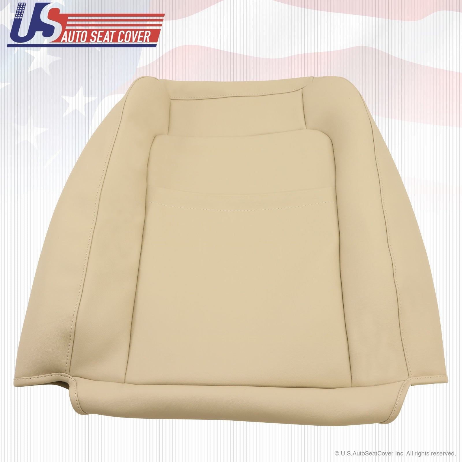 2003 2004 Lincoln Navigator Driver Upper Back Replacement Leather Seat Cover TAN