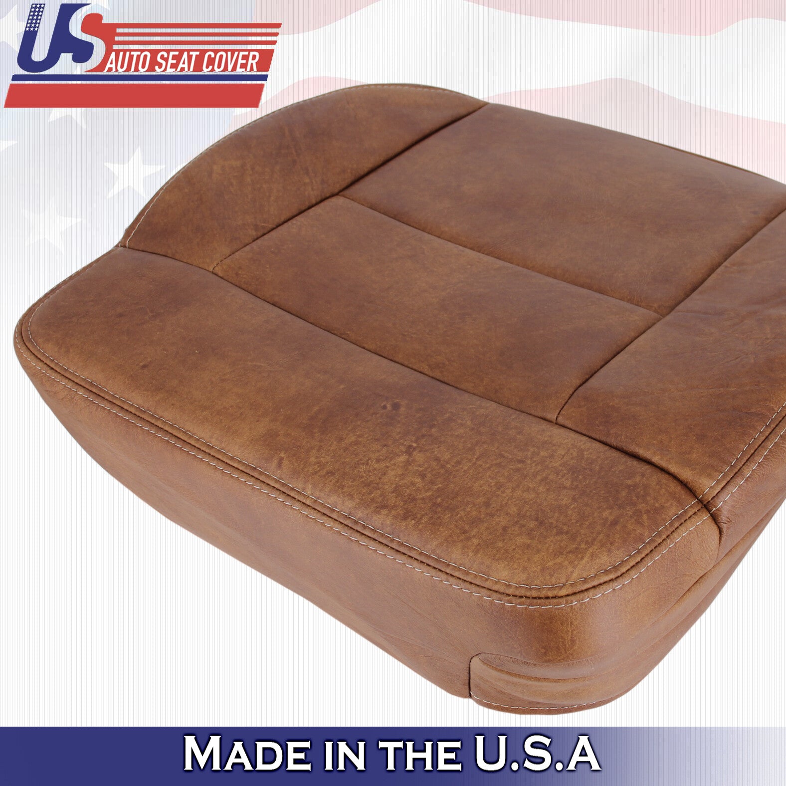 2004 to 2008 Fits Ford F150 King Ranch Driver & Passenger Bottoms Leather Cover