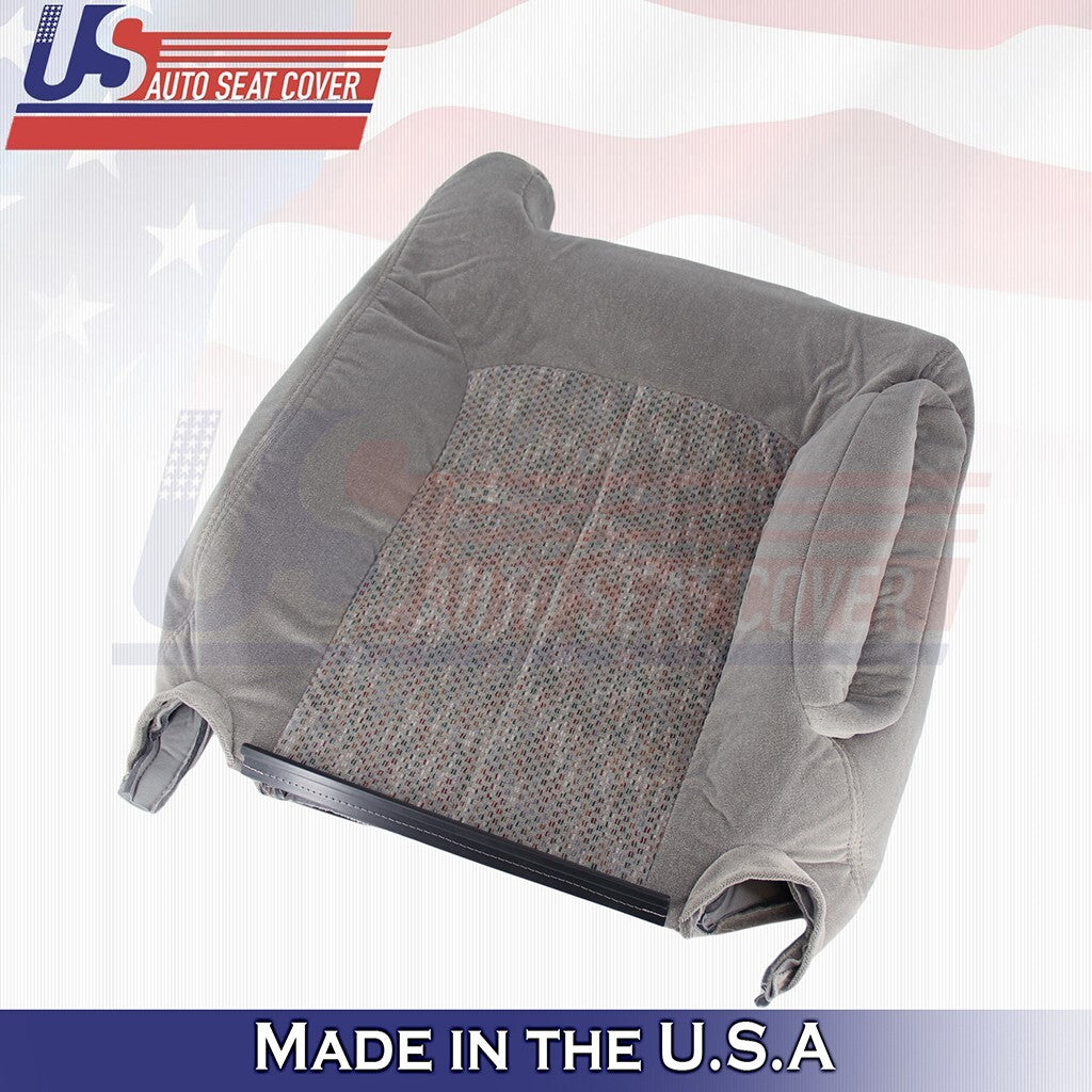 2000 to 2002 Fits Chevy Suburban Tahoe Passenger Top Cloth Cover Pewter Gray