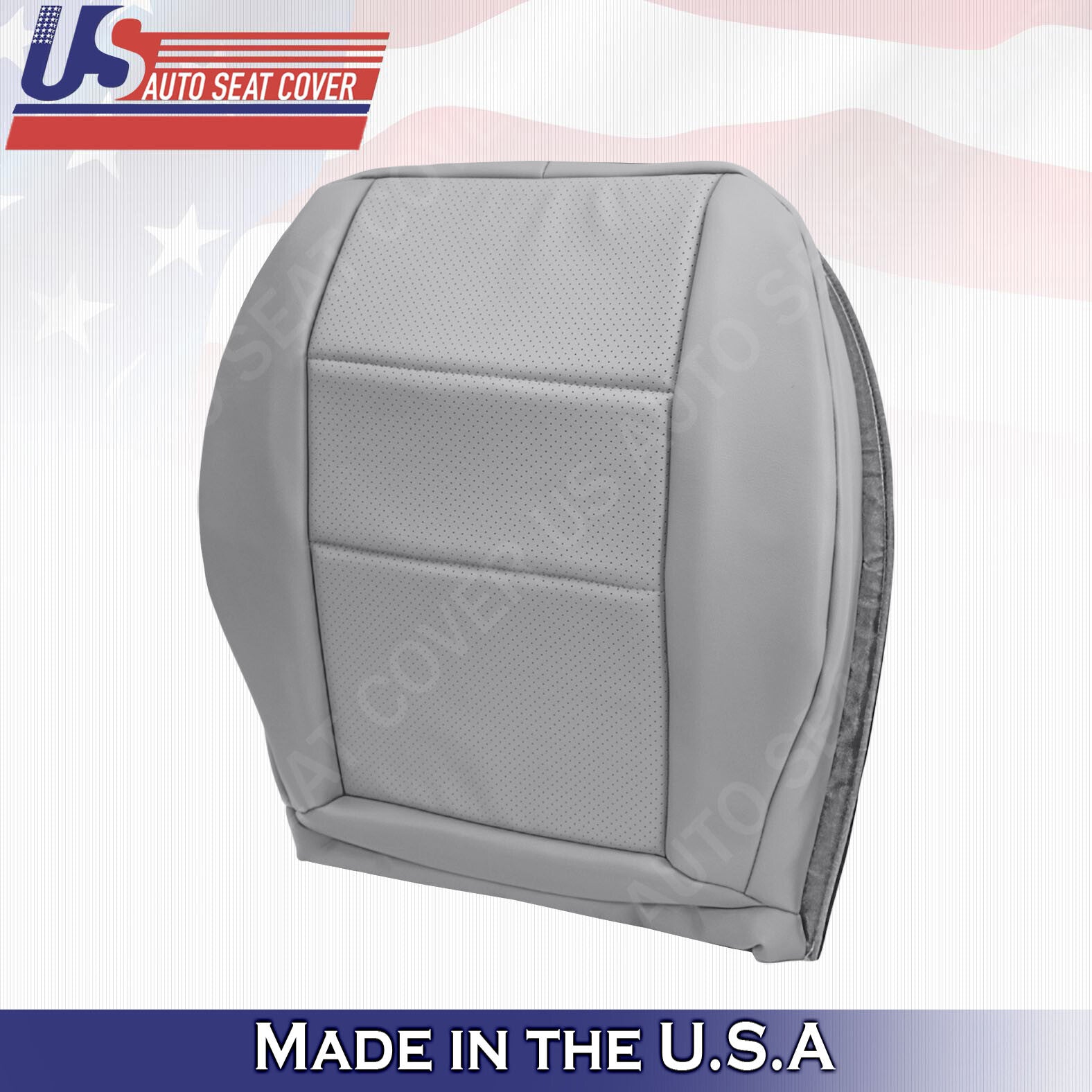 2008 to 2014 For Mercedes C Class Driver &passenger Bottom Leather Covers Gray