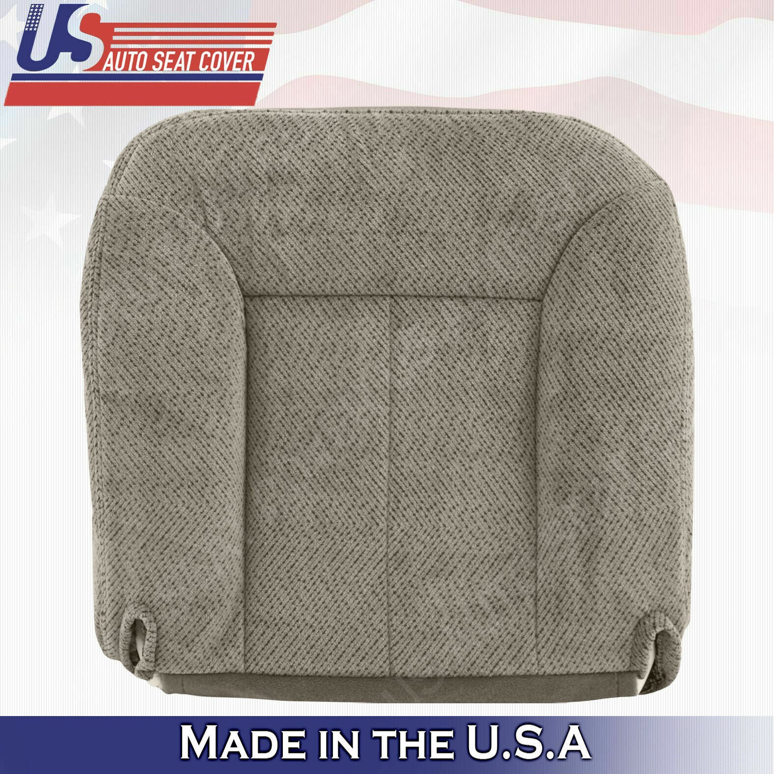 1995 to 1999 For Chevy Suburban 2 Tops 2 Bottoms 2 Armrests Cloth Seat Cover Tan