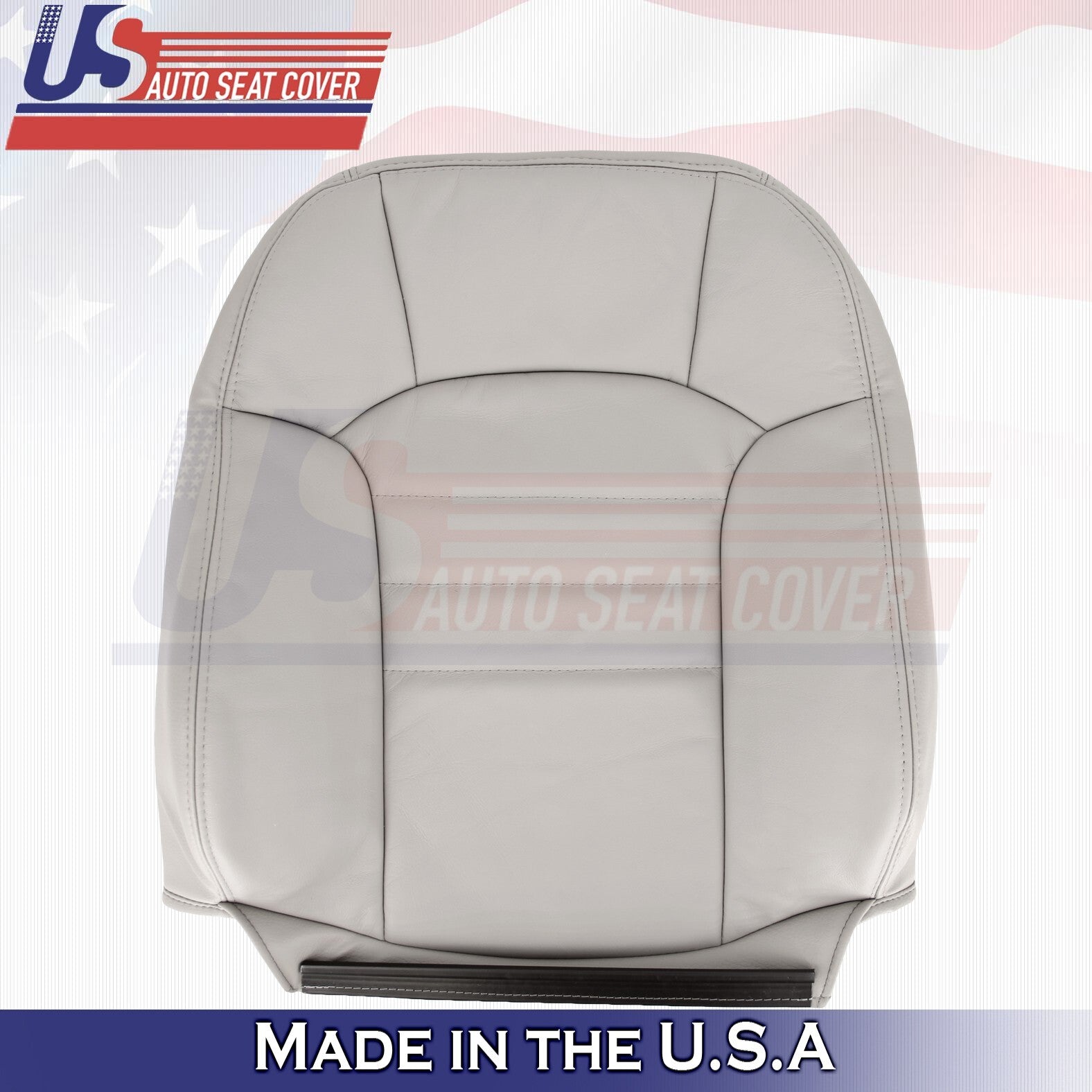 2002 -2004 Fits Jeep Liberty Front Set Bottoms &Tops Leather Seat Covers Taupe