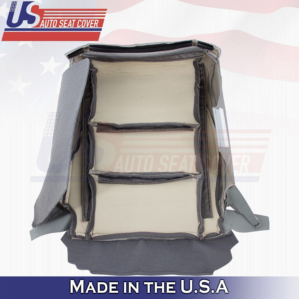 2019 For Toyota Highlander Front Driver Bottom Leather Seat Cover Ash Gray
