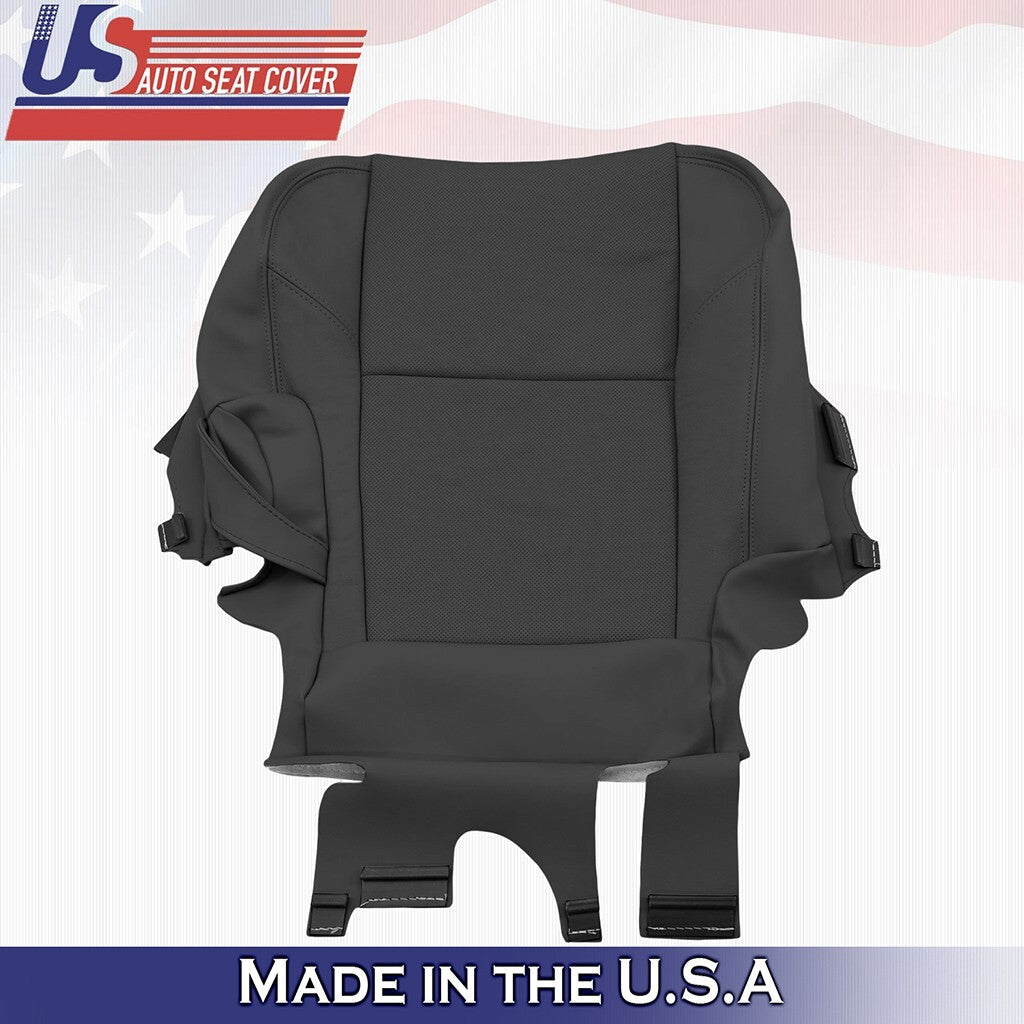 2007-2014 Fits Cadillac Escalade 2nd Row Bottom Set Leather Seat Cover Black
