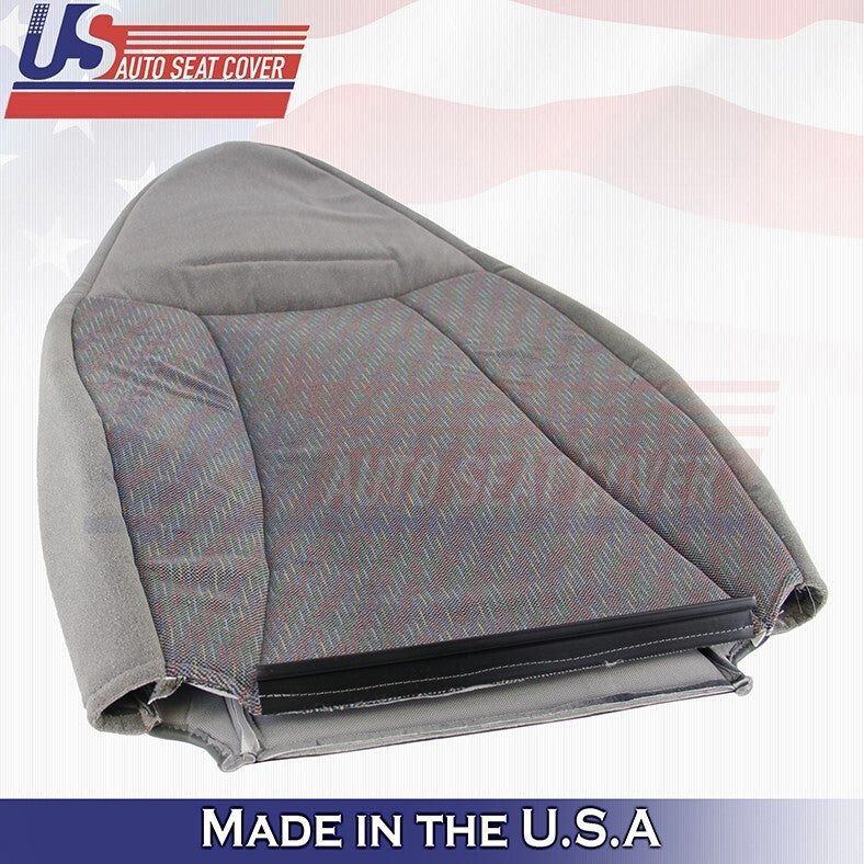 1992 - 1996 Fits Ford Bronco XLT Driver Bottom/Top/Armrest Cloth Covers Gray