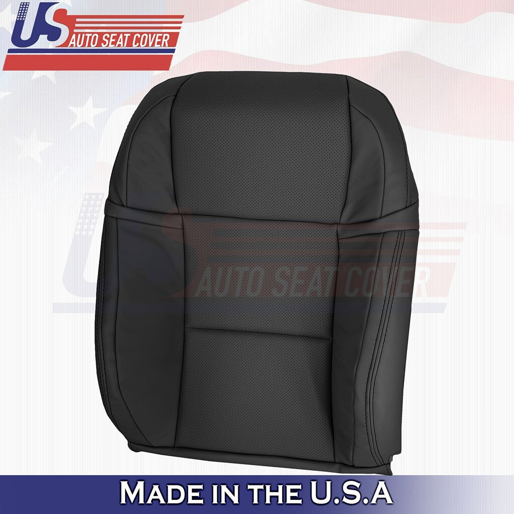 2013 to 2020 Fits Lexus GS350 F-Sport Driver Top Leather Seat Cover Black