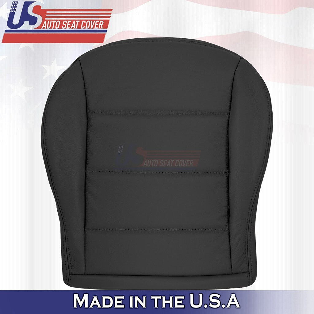 1999 to 2004 For Volkswagen Jetta Driver & Passenger Bottoms Leather Cover Black