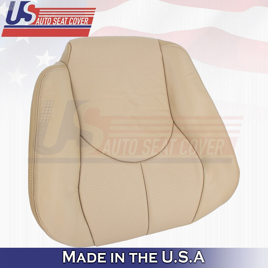 1996 to 2002 Fits Mercedes Benz SL500 SL600 Passenger Top Leather PERF Cover Tan