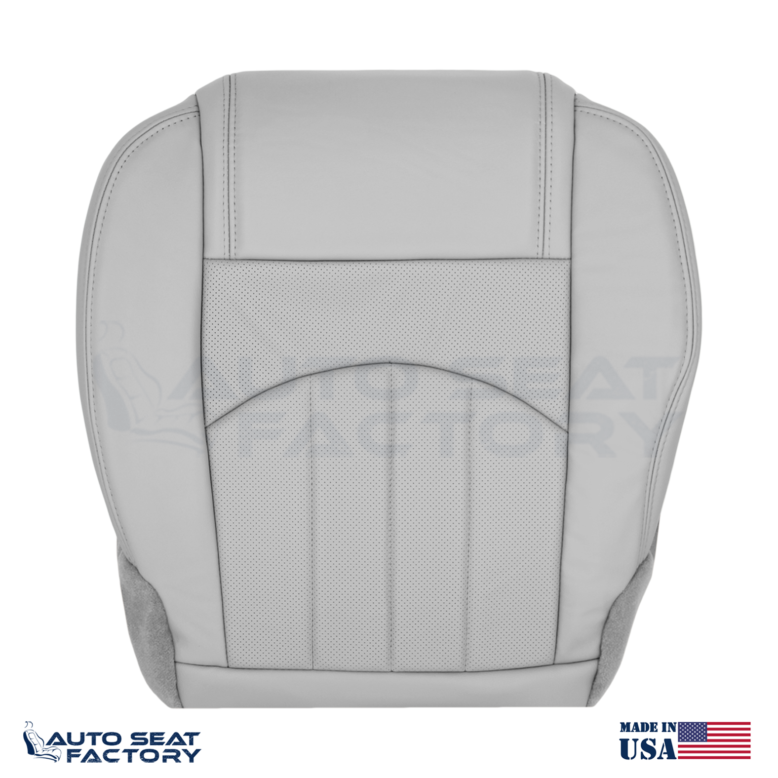 Replacement Fits 2013 - 2017 Chevy Traverse Perforated Bottom Vinyl Seat Cover