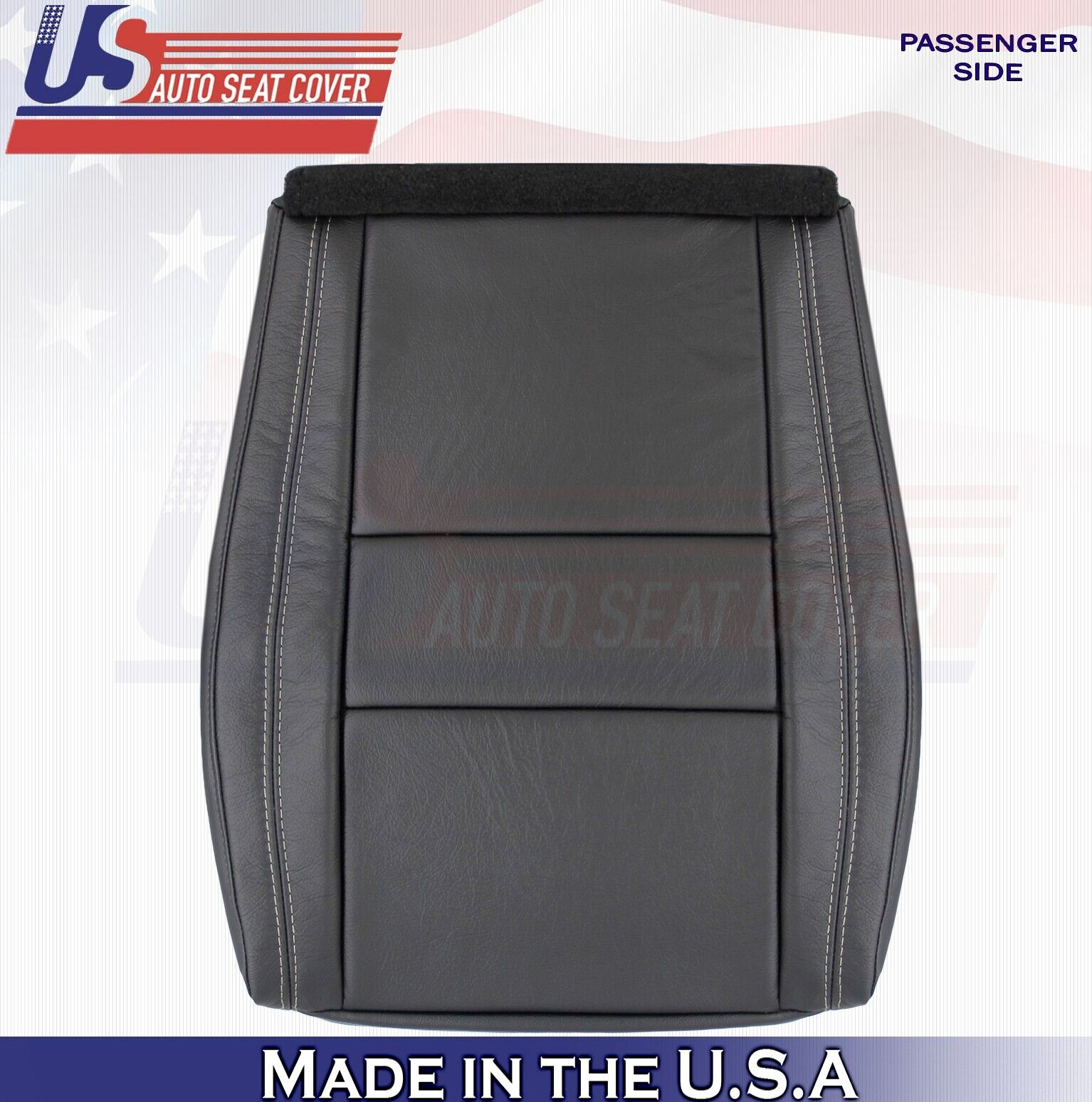 2019 2020 For Jeep Grand Cherokee Limited Passenger Bottom Leather Cover BLK