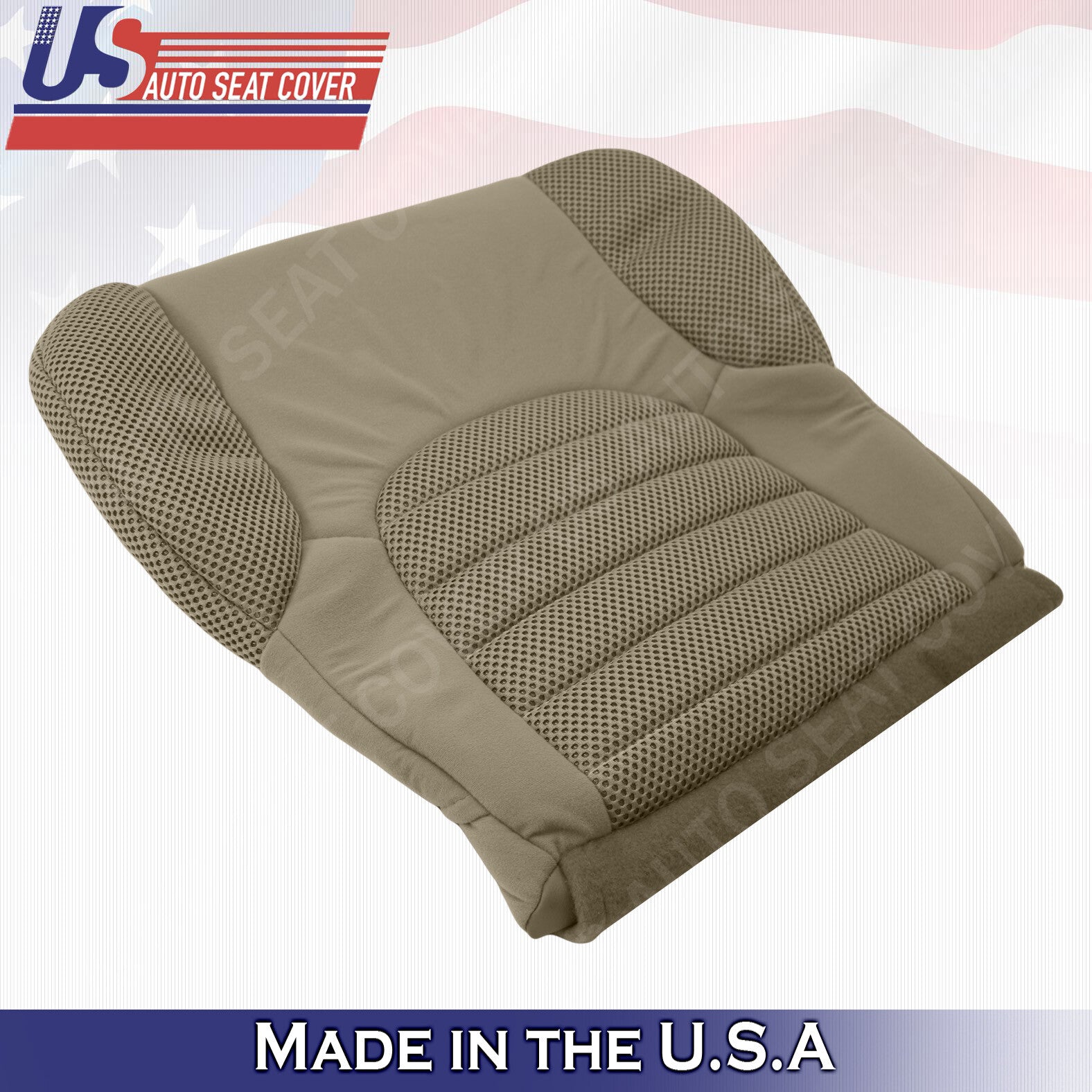 Bottoms Cloth Tan Seat Cover Replacement For 2007 to 2015 Nissan Pathfinder
