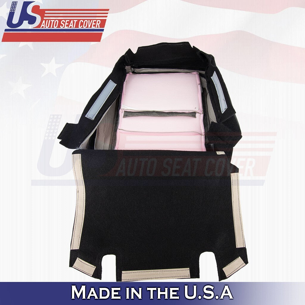 Rear Passenger Top & Bottom Cover Black/Tan Fits 2005 Ford Excursion Eddie Bauer