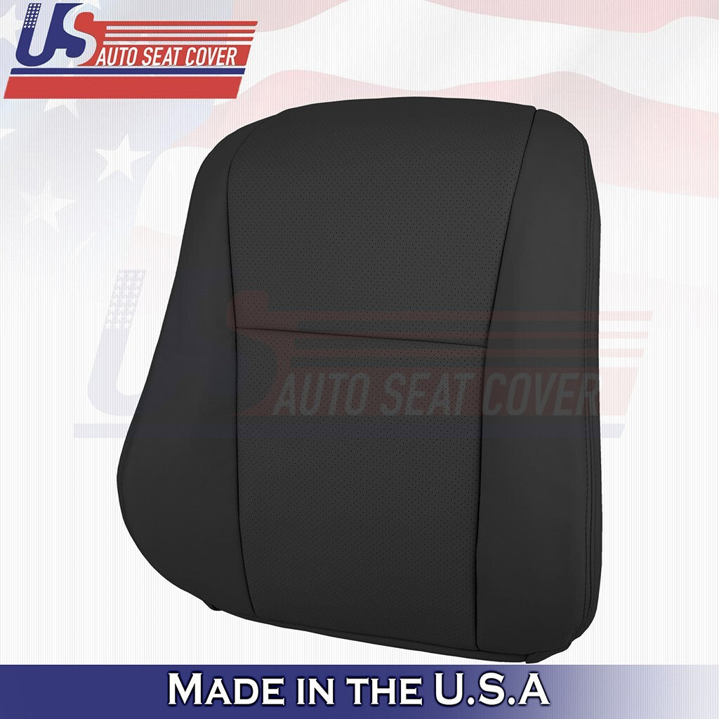 2007 to 2012 For Lexus LS460 LS600h Driver &Passenger Tops Leather Cover Black