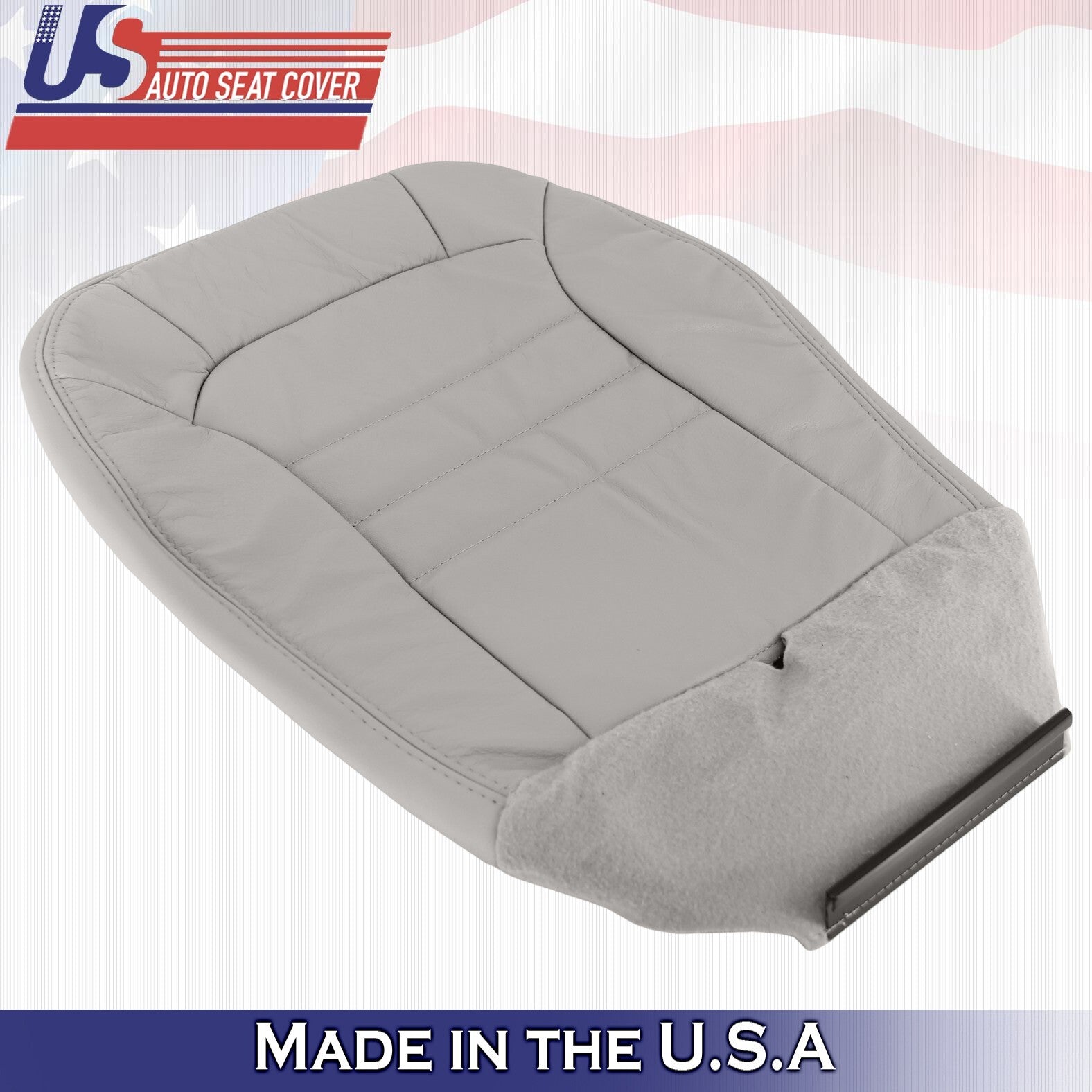 2002 2003 2004 Fits Jeep Liberty Passenger Bottom Leather Cover Light Taupe