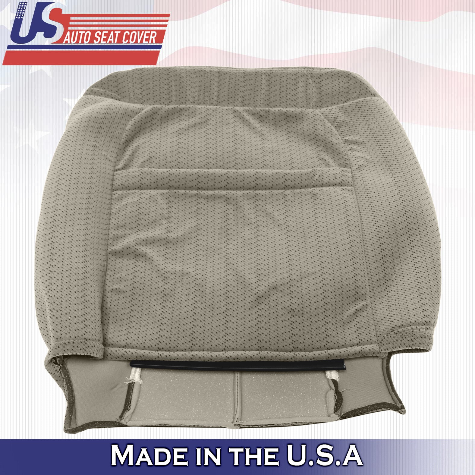 1995 to 1999 For GMC Yukon & Sierra Passenger Top Cloth Seat Cover in Tan