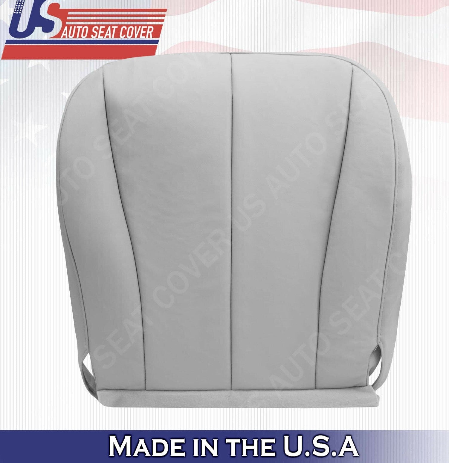 2007 to 2011 For Toyota Camry Driver Side Bottom Leather Seat Cover in Gray