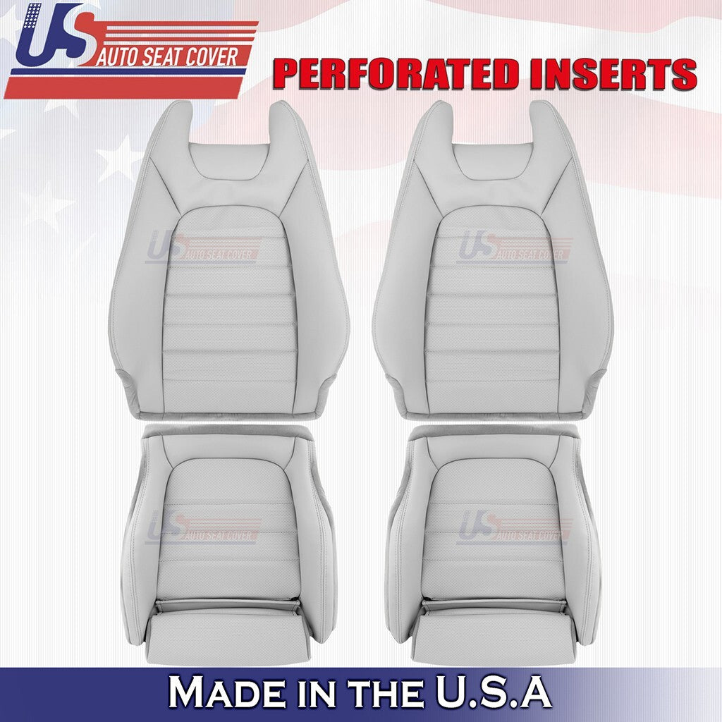 2015 to 2023 For Mercedes Benz C300 C250 Coupe Front Passenger Vinyl Cover Gray