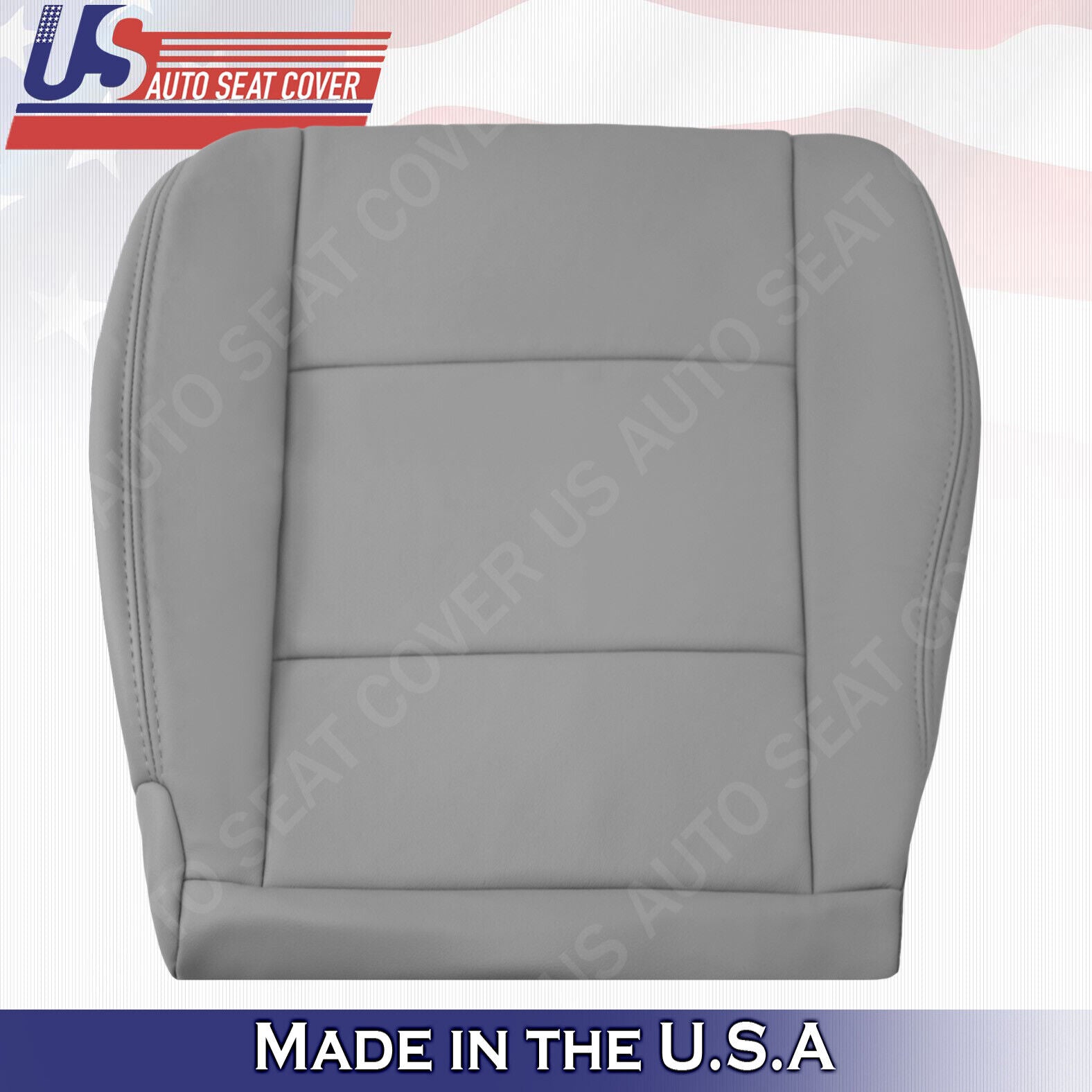 For 1998 - 2004 Toyota Land Cruiser Driver Bottom Leather Replacement Cover Gray