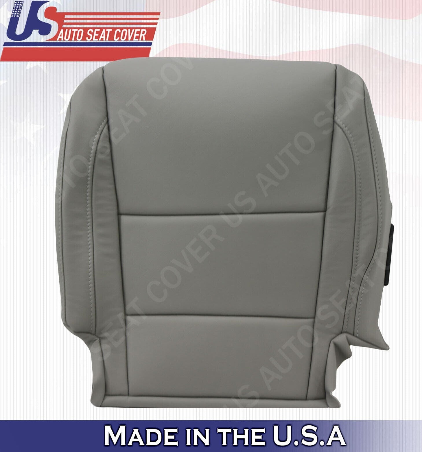 2020 For Acura MDX Drive & Passenger Side Bottom Leather Seat Covers Gray