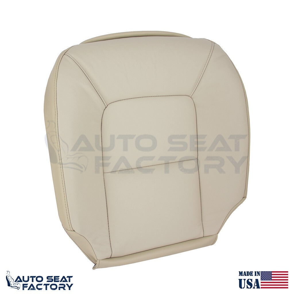 Replacement Fits 2007 - 2016 Volvo S80 PASSENGER Bottom Tan Vinyl Seat Cover