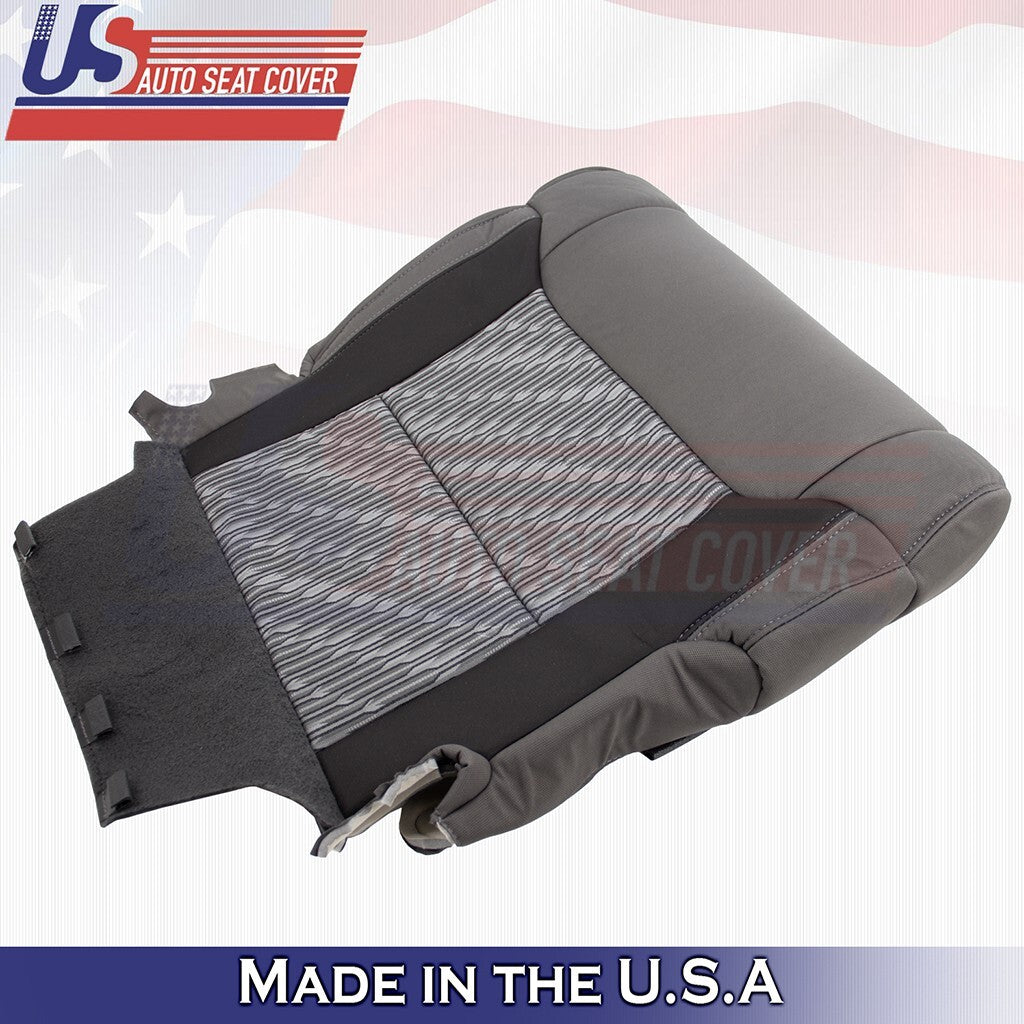 2014 2015 2016 2017 For Toyota Tundra Passenger Bottom Cloth Cover 2-Tone Gray