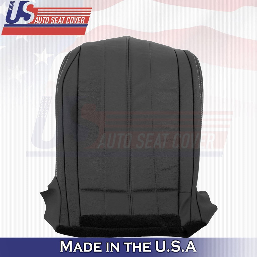 2015 2016 2017 For Infiniti FX37 PASSENGER Bottom Leather Seat Cover Black