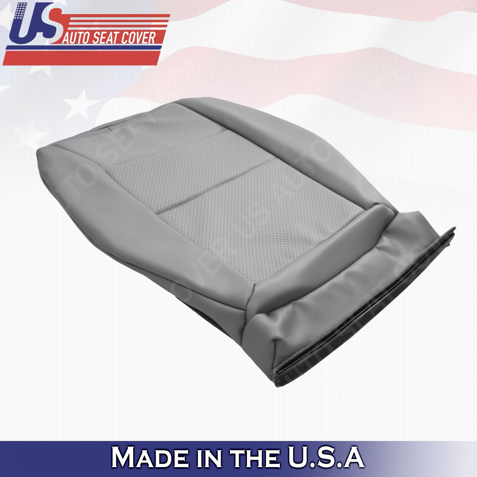 2008 to 2014 For Mercedes C Class Driver &passenger Bottom Leather Covers Gray
