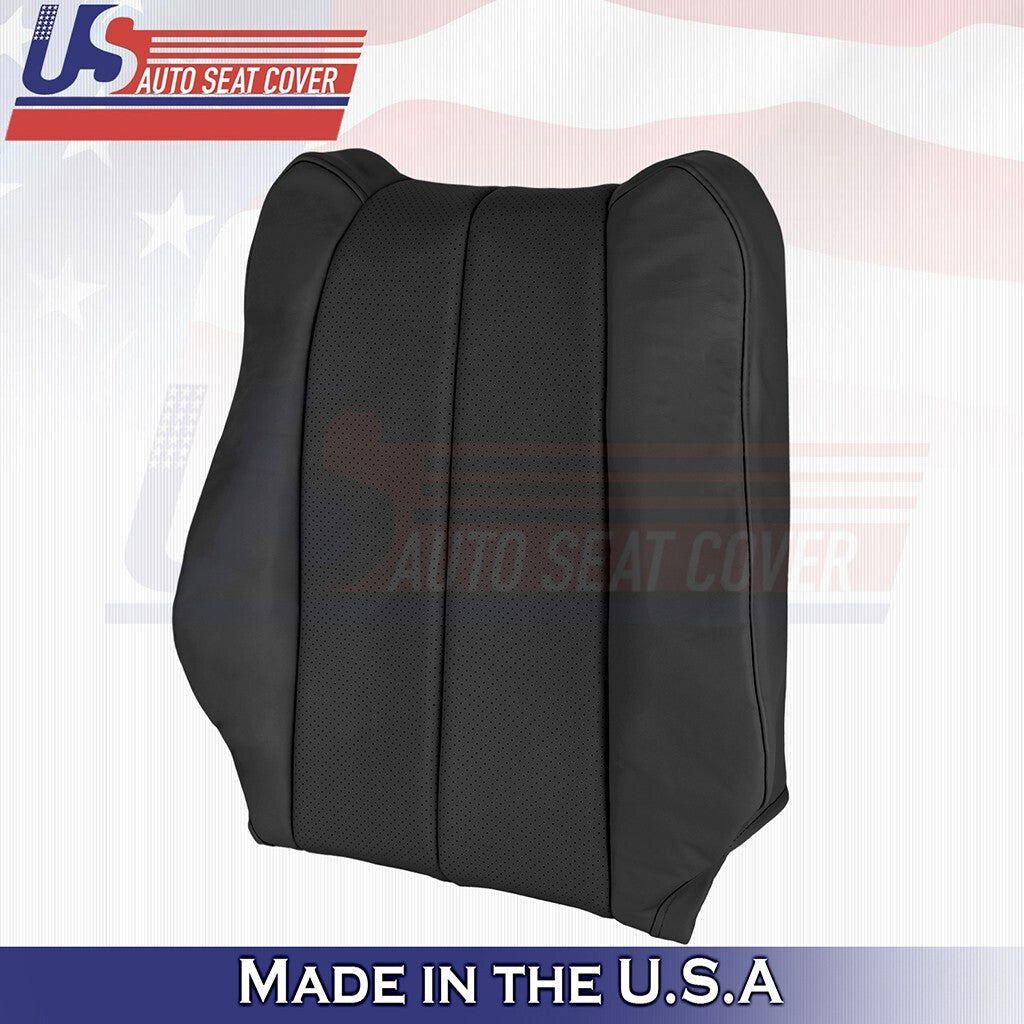 1999-2003 For Toyota Camry Solara Driver & Passenger Tops Leather Cover Blk