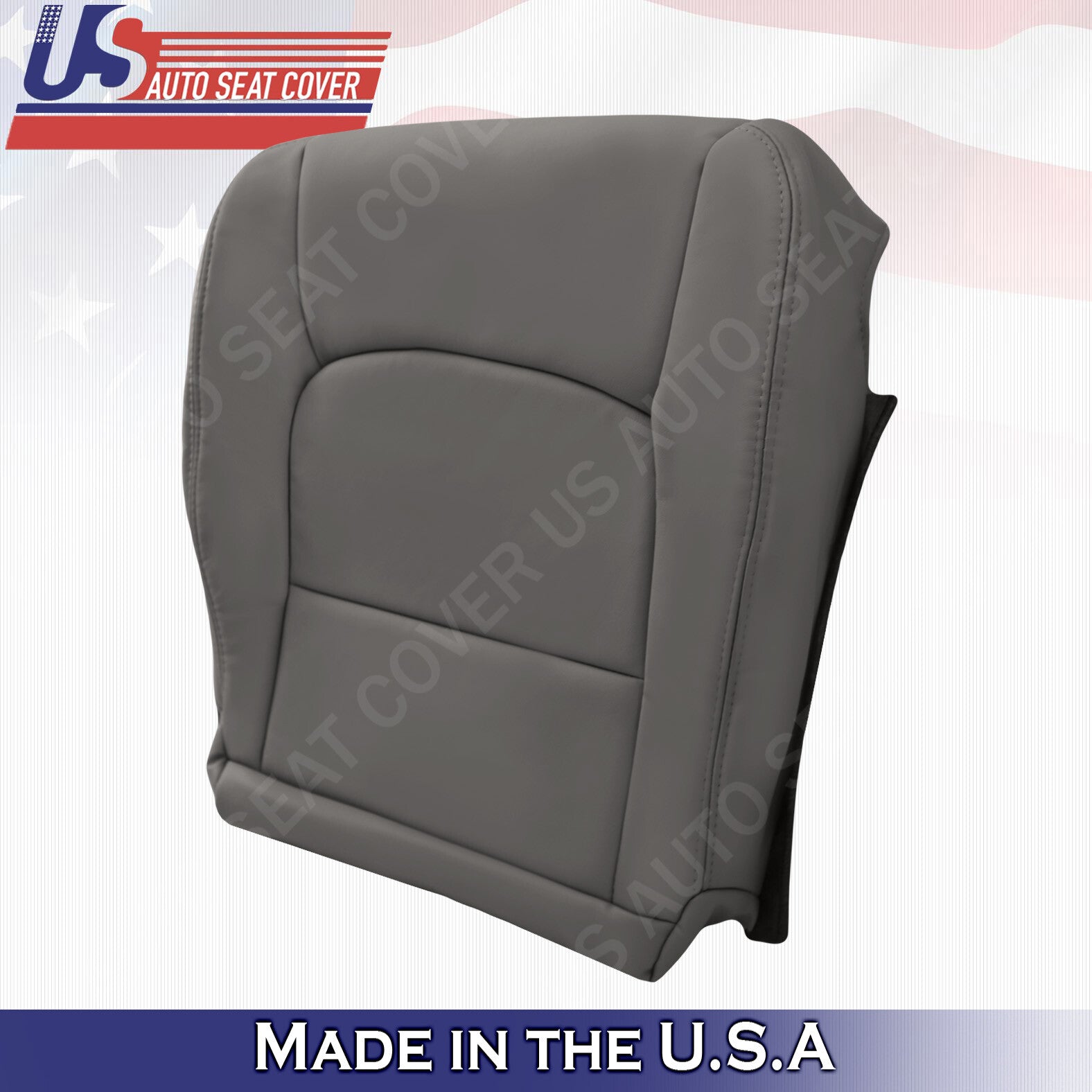 Fits Lexus 1998 to 2007 LX470 Safari Roof Rack Driver Bottom Leather Cover Gray