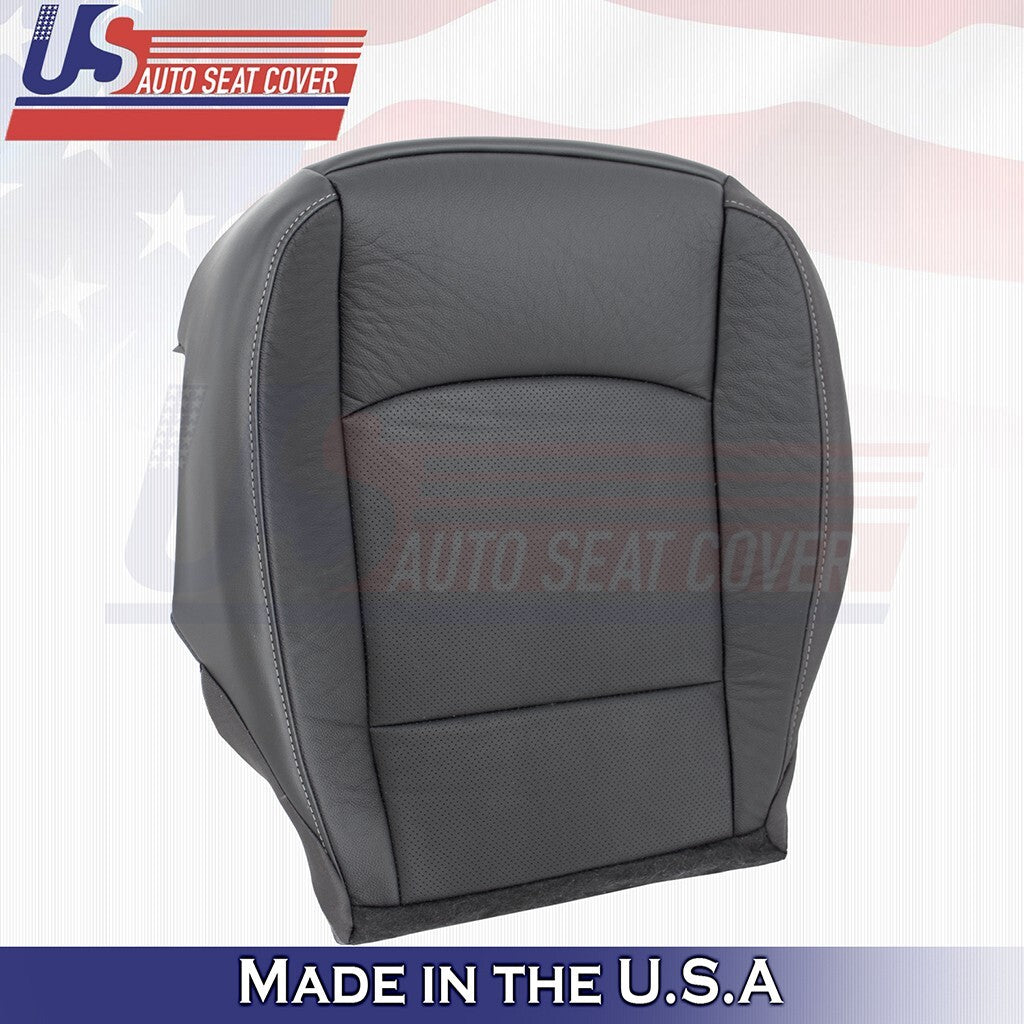 2016 to 2020 For Chevy Malibu Driver & Passenger Bottom Leather Cover Black
