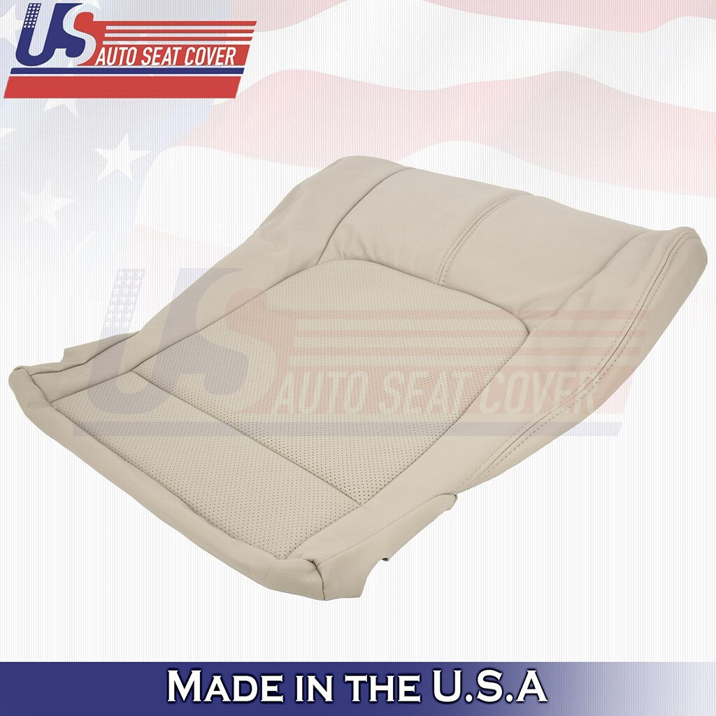 2009 to 2014 Fits Nissan Murano Driver Side Bottom Leather Seat Cover Tan