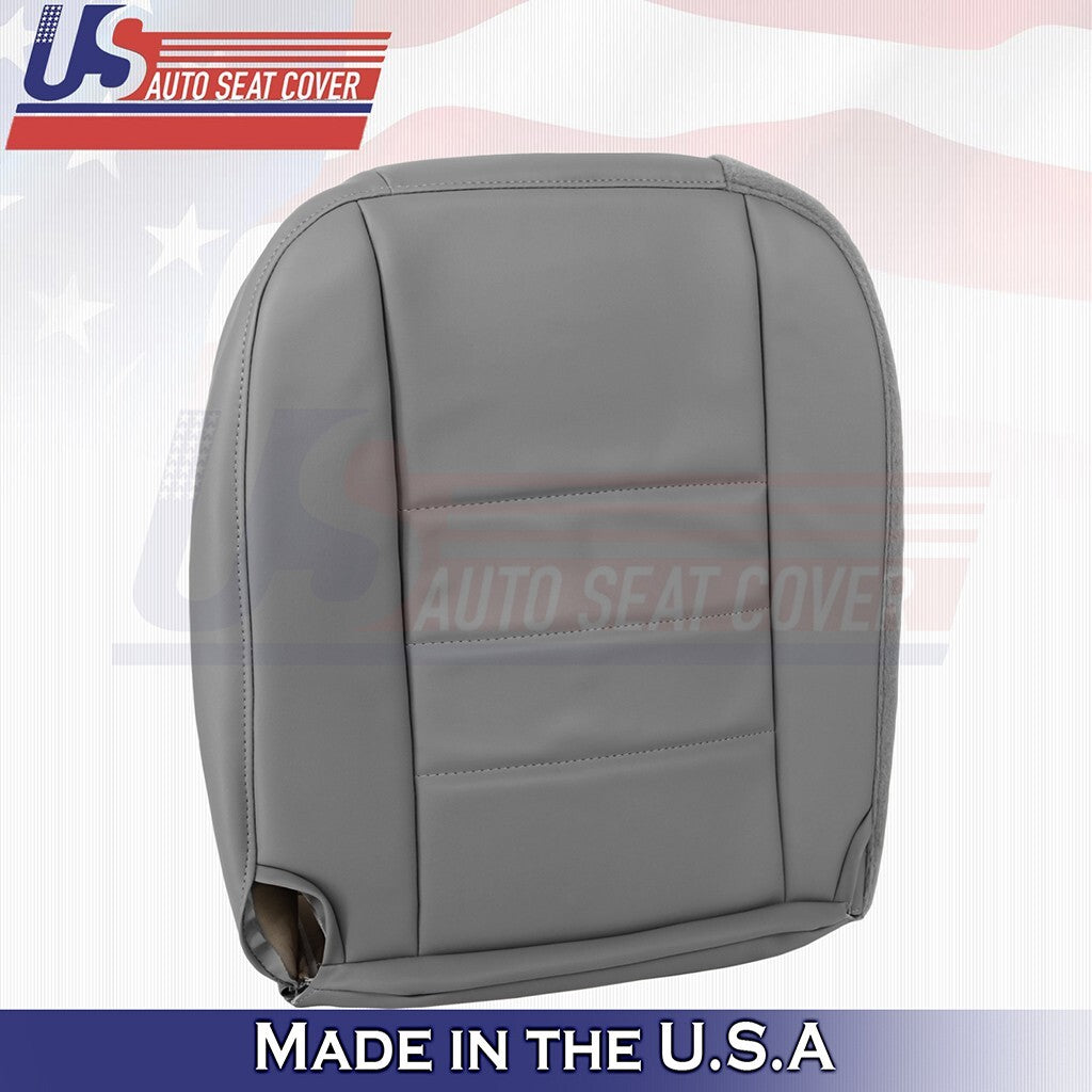 1997-2006 FOR Jeep Wrangler Driver Side Bottom Leather Seat Cover Mist Gray