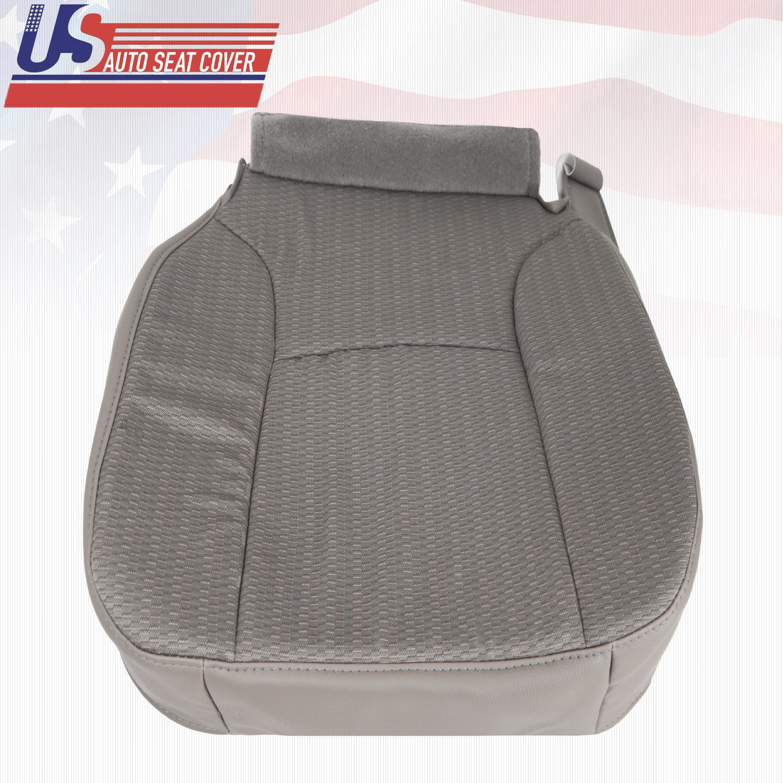 2002 2003 For Dodge Ram 1500 ST Driver Bottom Replacement Cloth Seat Cover Taupe