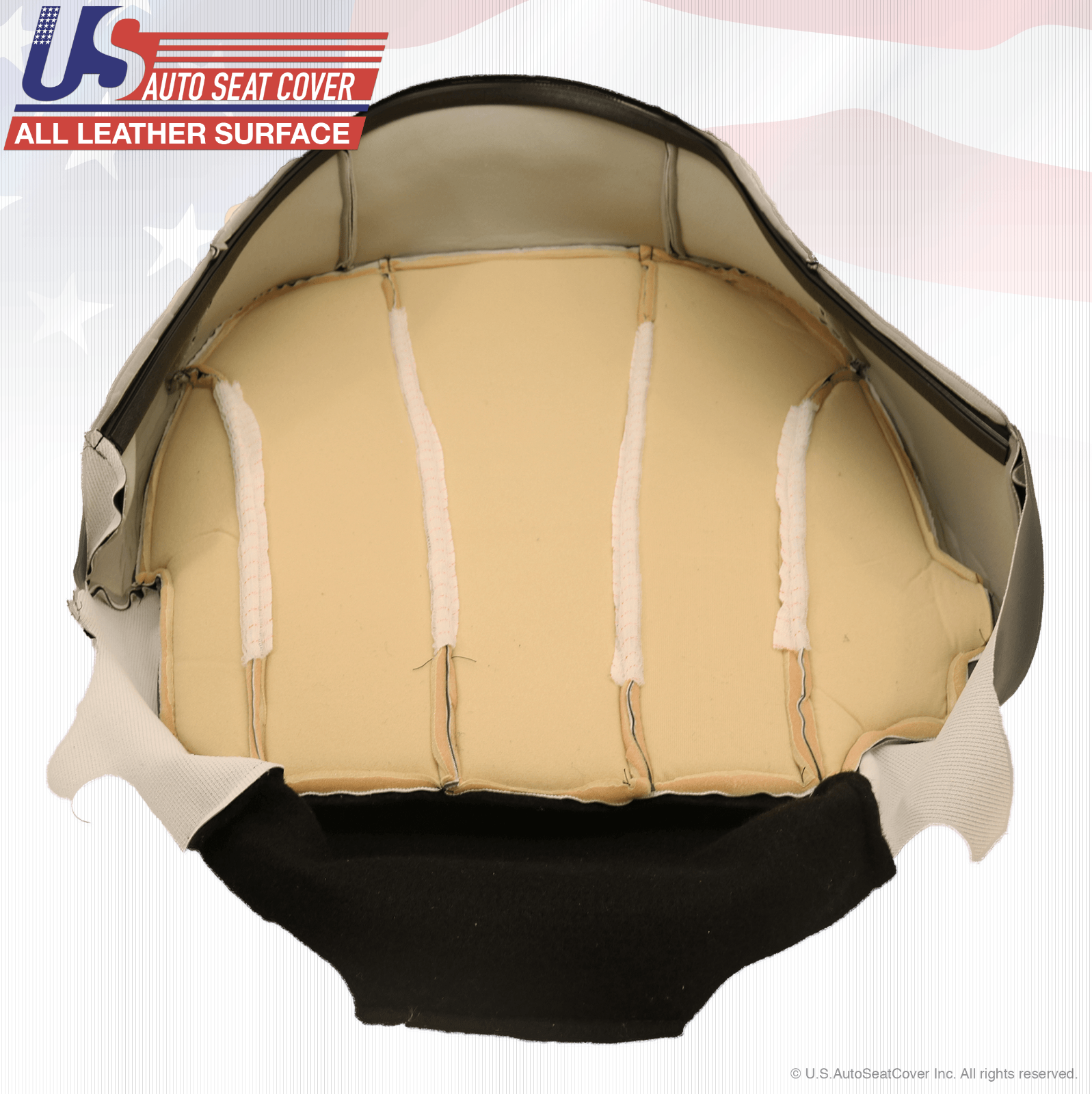 2001 2002 GMC Sierra 2500HD Work Truck Driver-Passenger Bottom Vinyl Seat Cover