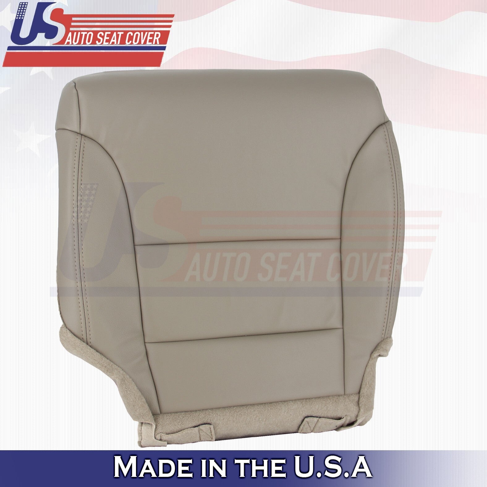 2012 2013 2014 2015 2016 FITS Honda CR-V DRIVER Bottom Leather Seat Cover Tan