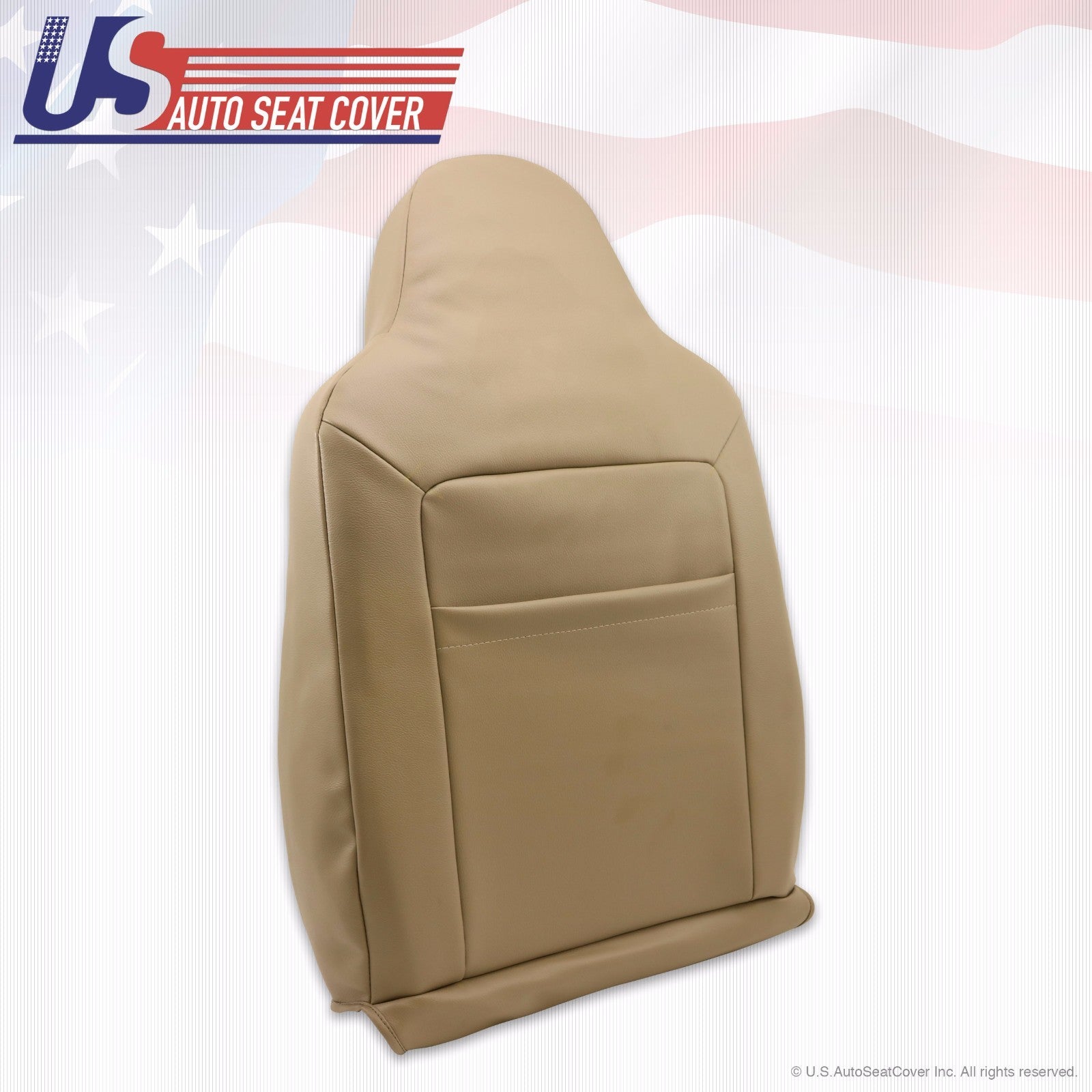 2004 Ford Expedition Eddie Bauer Driver Lean Back Perforated Leather Seat Cover