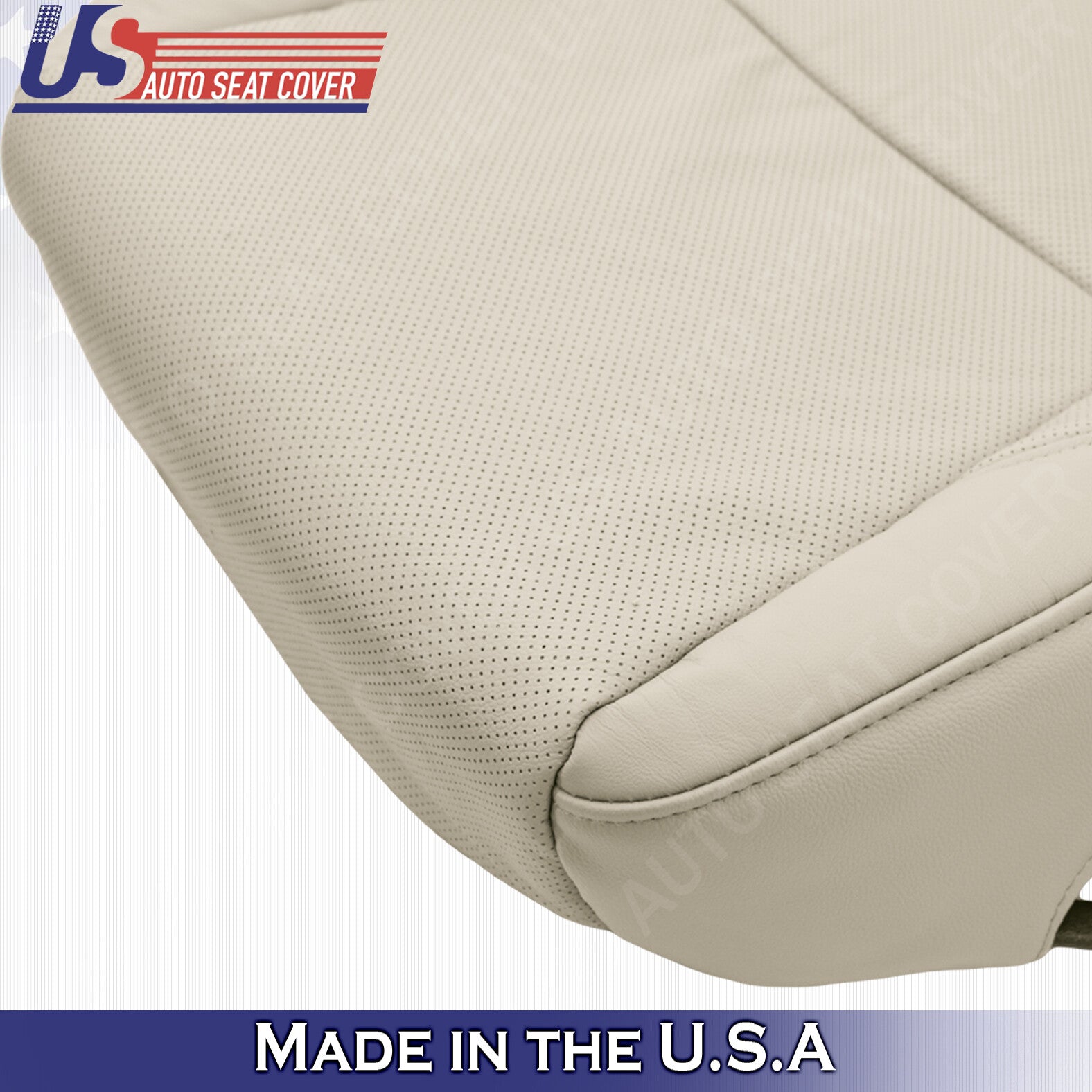Driver & Passenger Bottom Leather Cover Light Tan 2010 2011 2012 For Lexus ES350