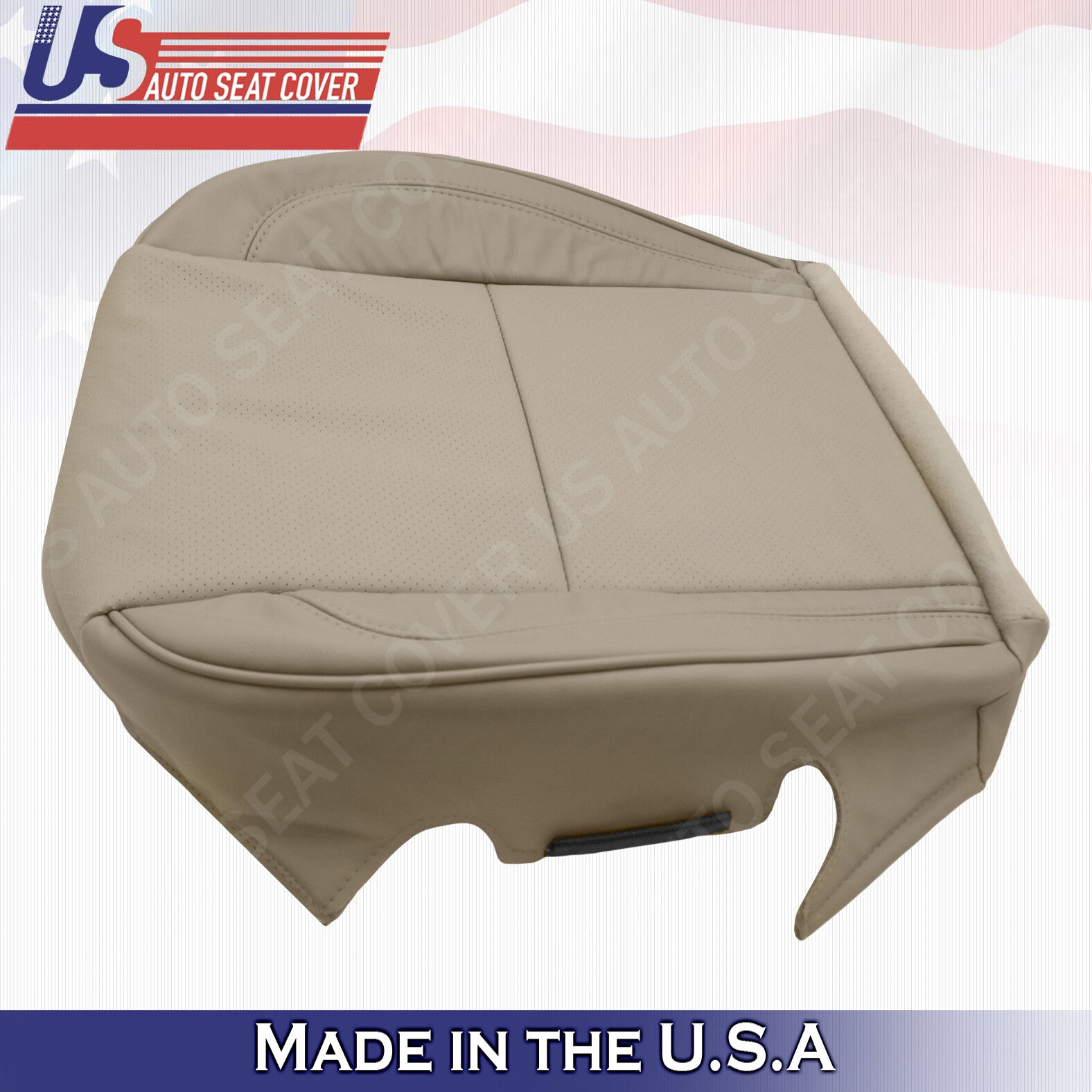 For 1998-2005 Lexus GS300 GS400 GS430 Driver Bottom Perforated Leather Cover Tan