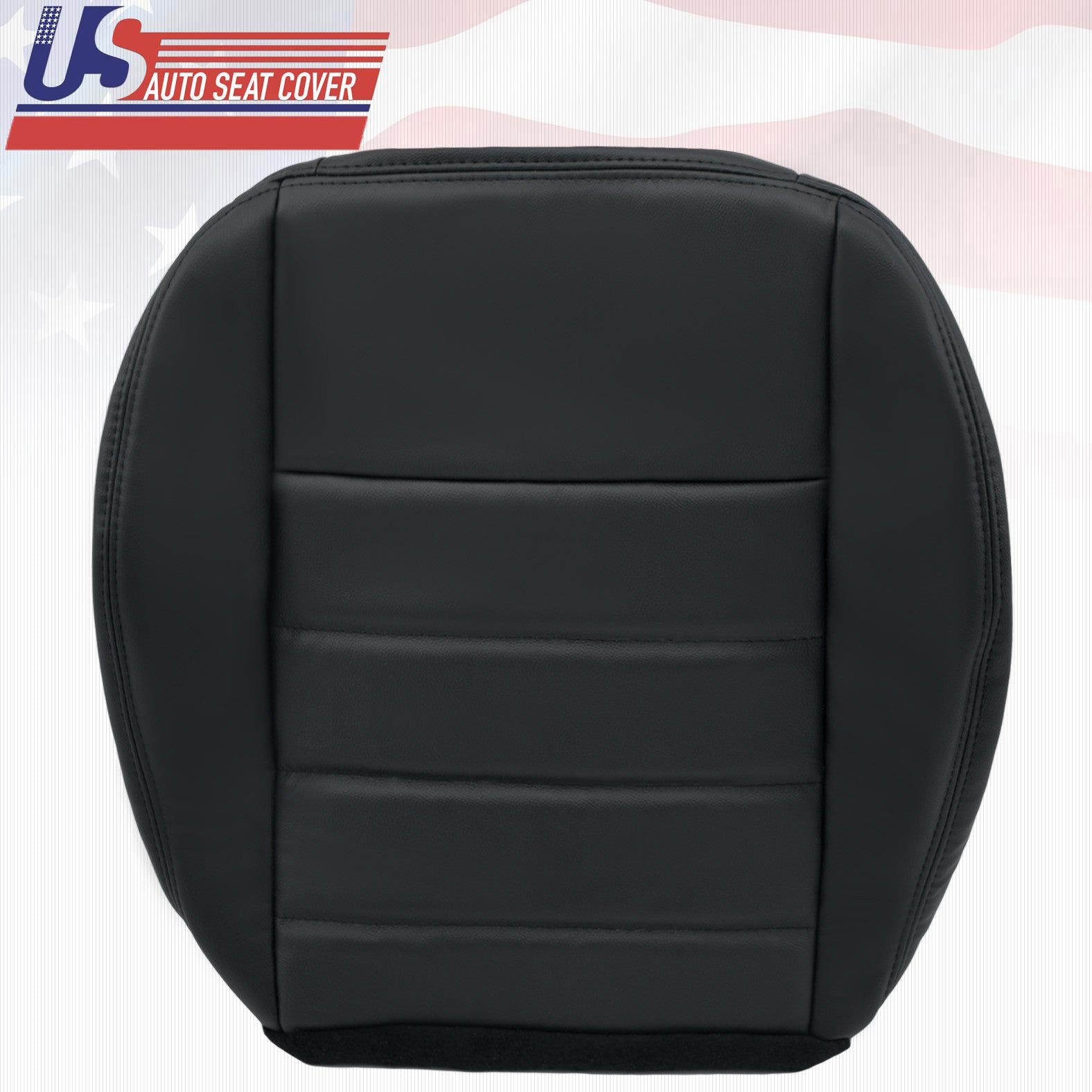 2010 For Dodge Charger SXT Driver Bottom Replacement Leather Cover Dark Gray