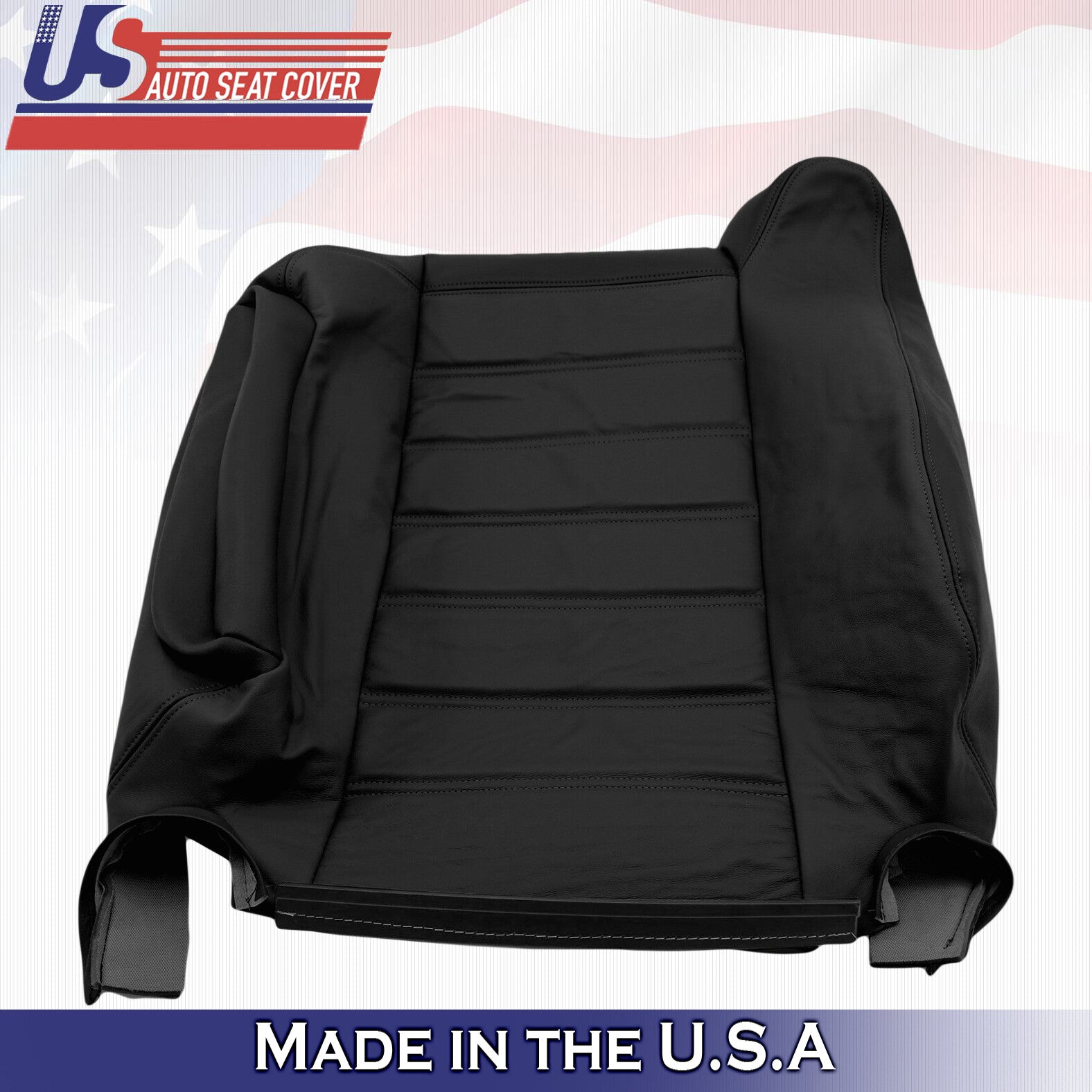2003 2004 2005 For Hummer H2 Driver Top Bottom & Armrest Leather Seat Covers