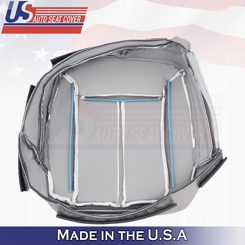 2007 to 2012 For Mercedes GL350 GL450 Passenger Top & Bottom Leather Covers Gray