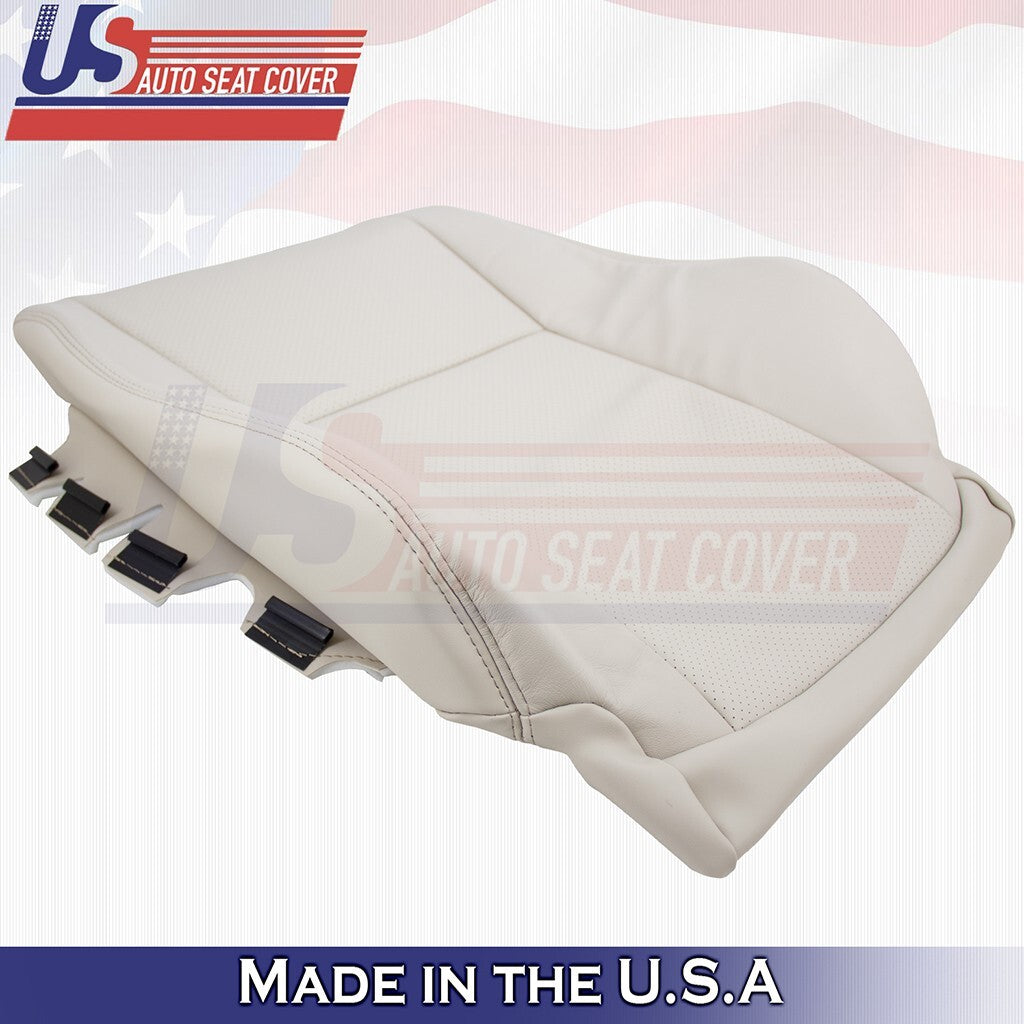 2007 to 2012 Fits Lexus LS600h Passenger Bottom &Top Leather Cover Alabaster