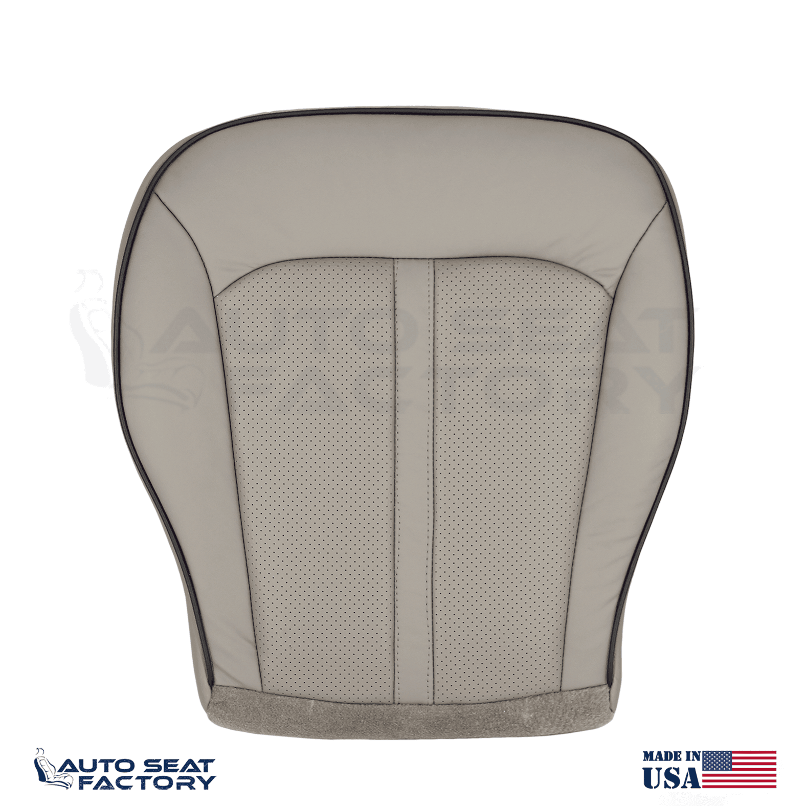 Replacement Fits 2011 - 2015 Lincoln MKX Perforated Bottom Vinyl Seat Cover