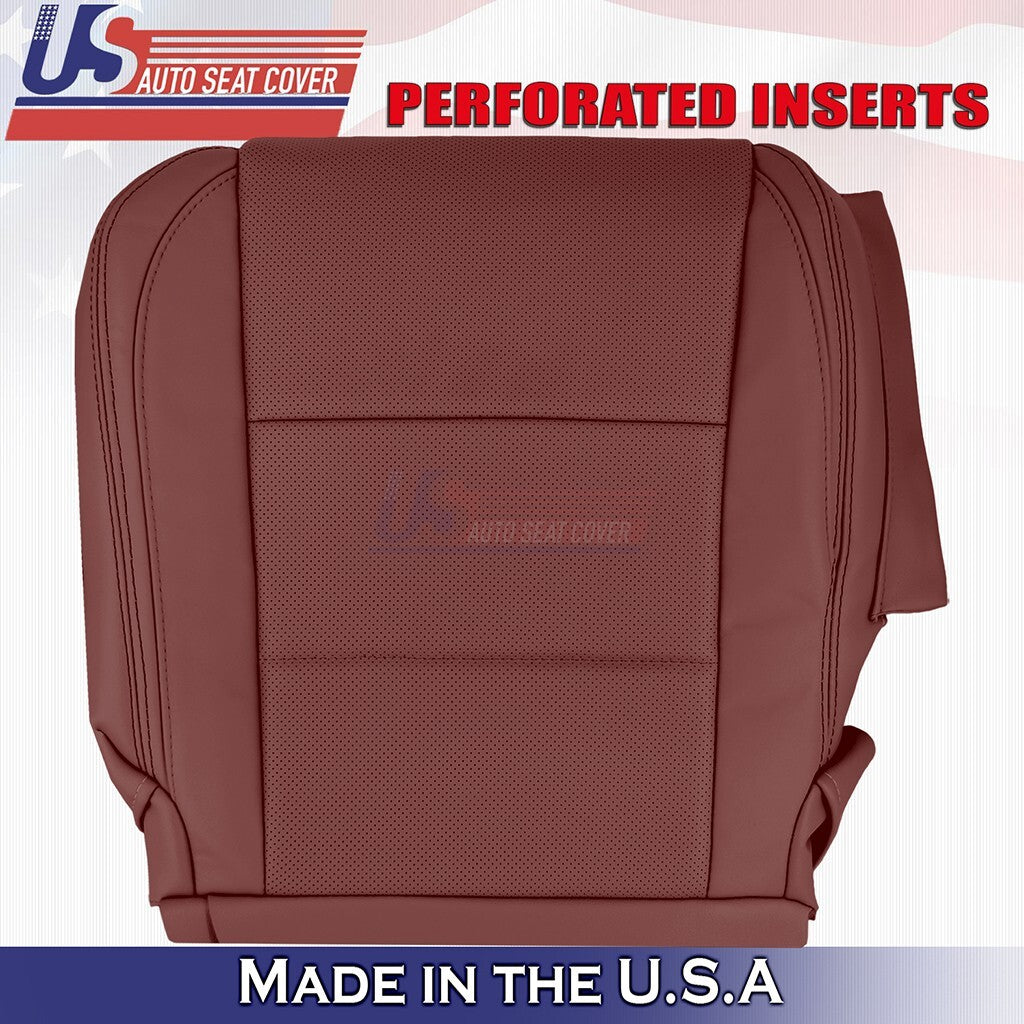 2013 2014 2015 2016 Fits Lexus GS350 Front Driver Bottom Leather Cover Red