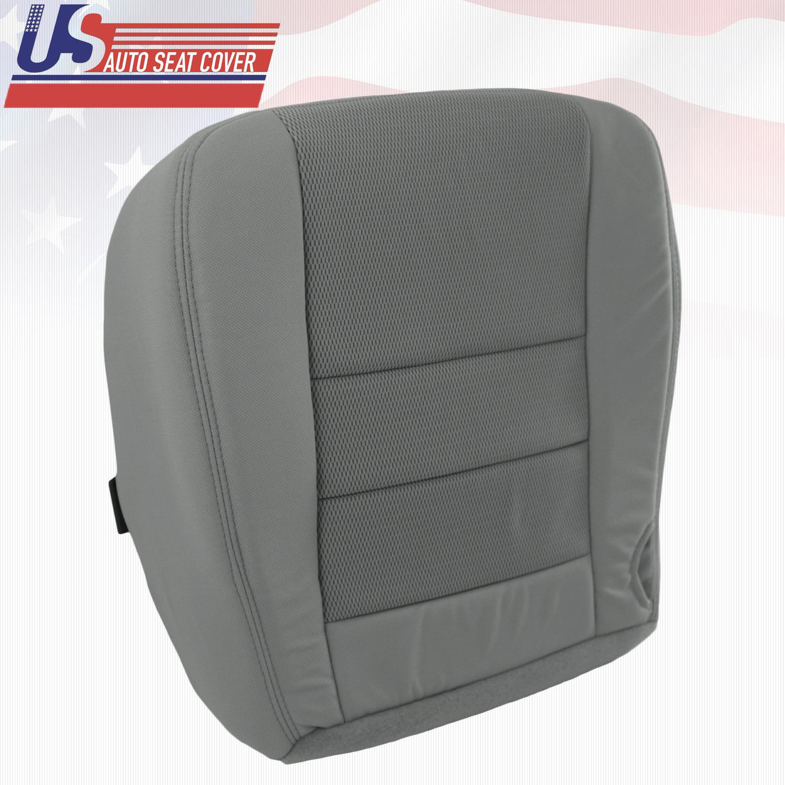 2003 to 2007 Fits Ford F-250 XLT Driver Side Bottom Cloth Cover 2tone Gray