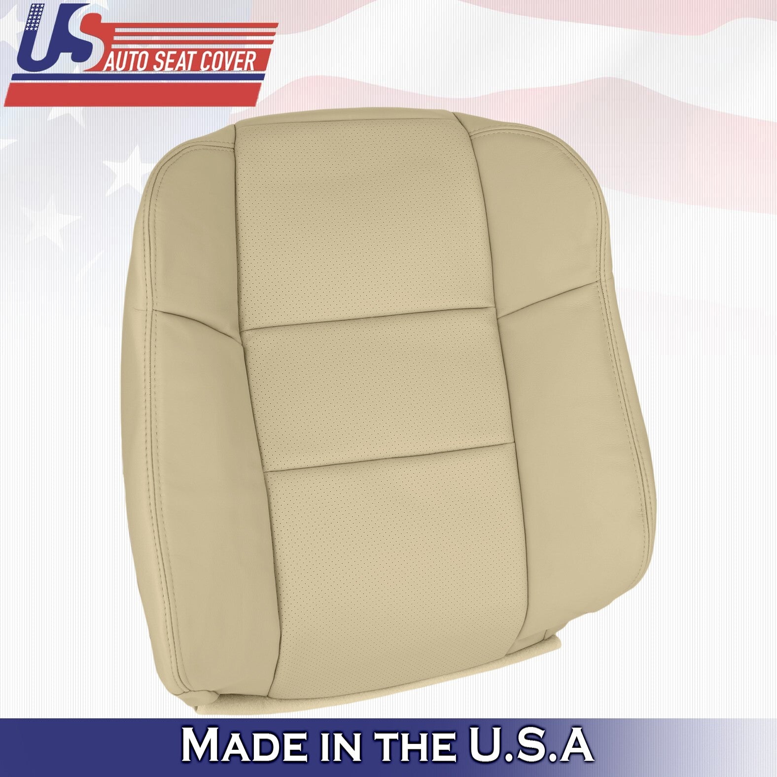 2011 2012 For Acura RDX Driver Passenger Top Perf Synthetic Leather Covers Tan