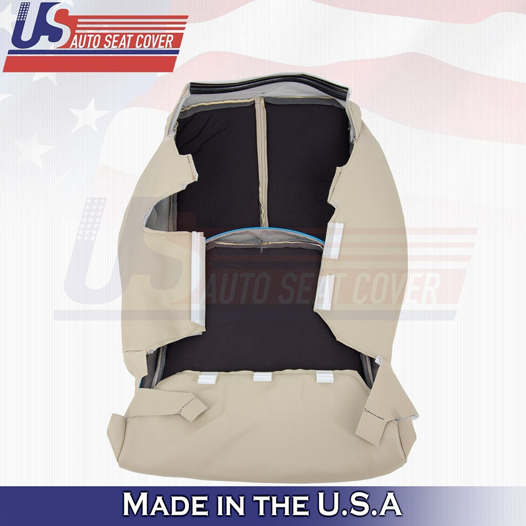 2009 to 2014 Fits Nissan Murano Passenger Bottom Leather Seat Cover Tan