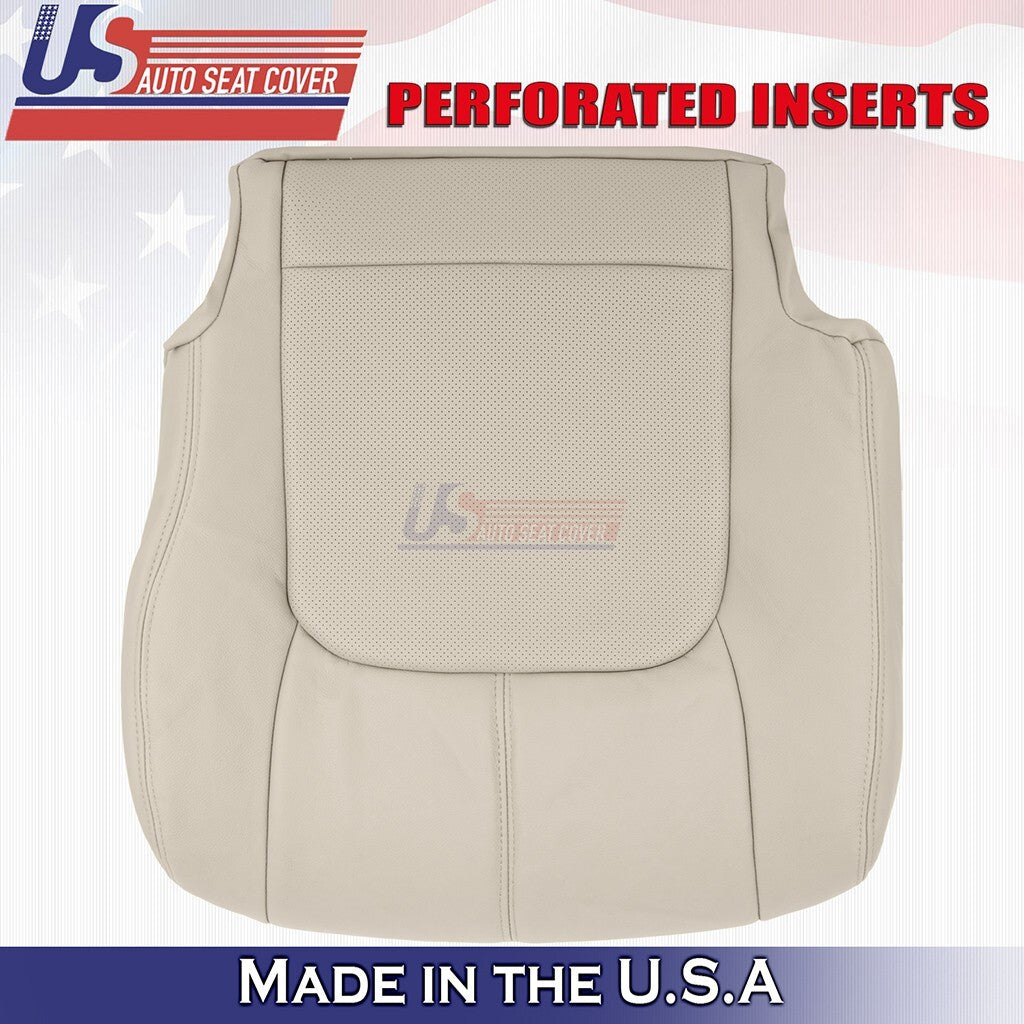 2009 to 2014 Fits Nissan Murano Driver Side Bottom Leather Seat Cover Tan